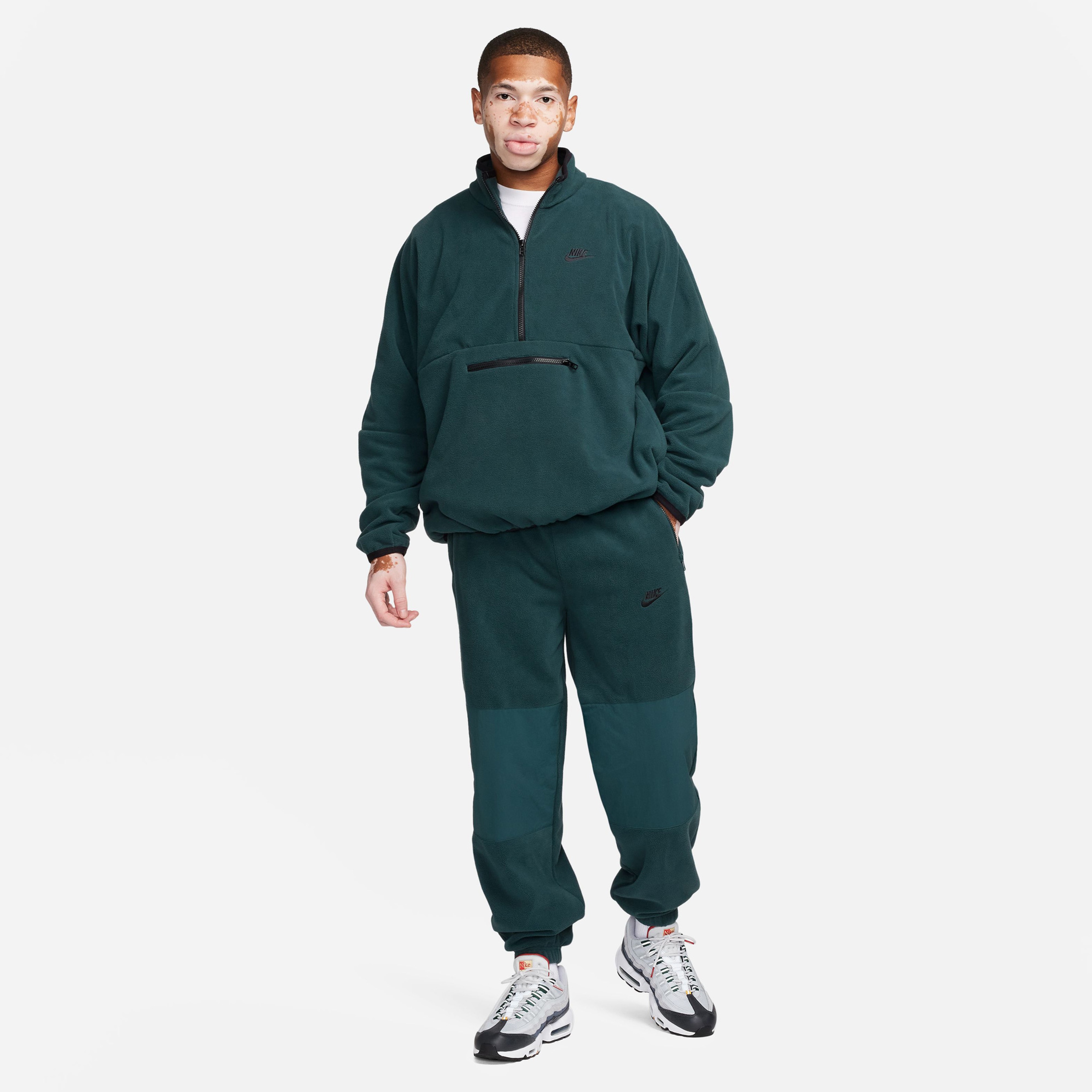 Nike Club Fleece+ Erkek Yeşil Eşofman Altı