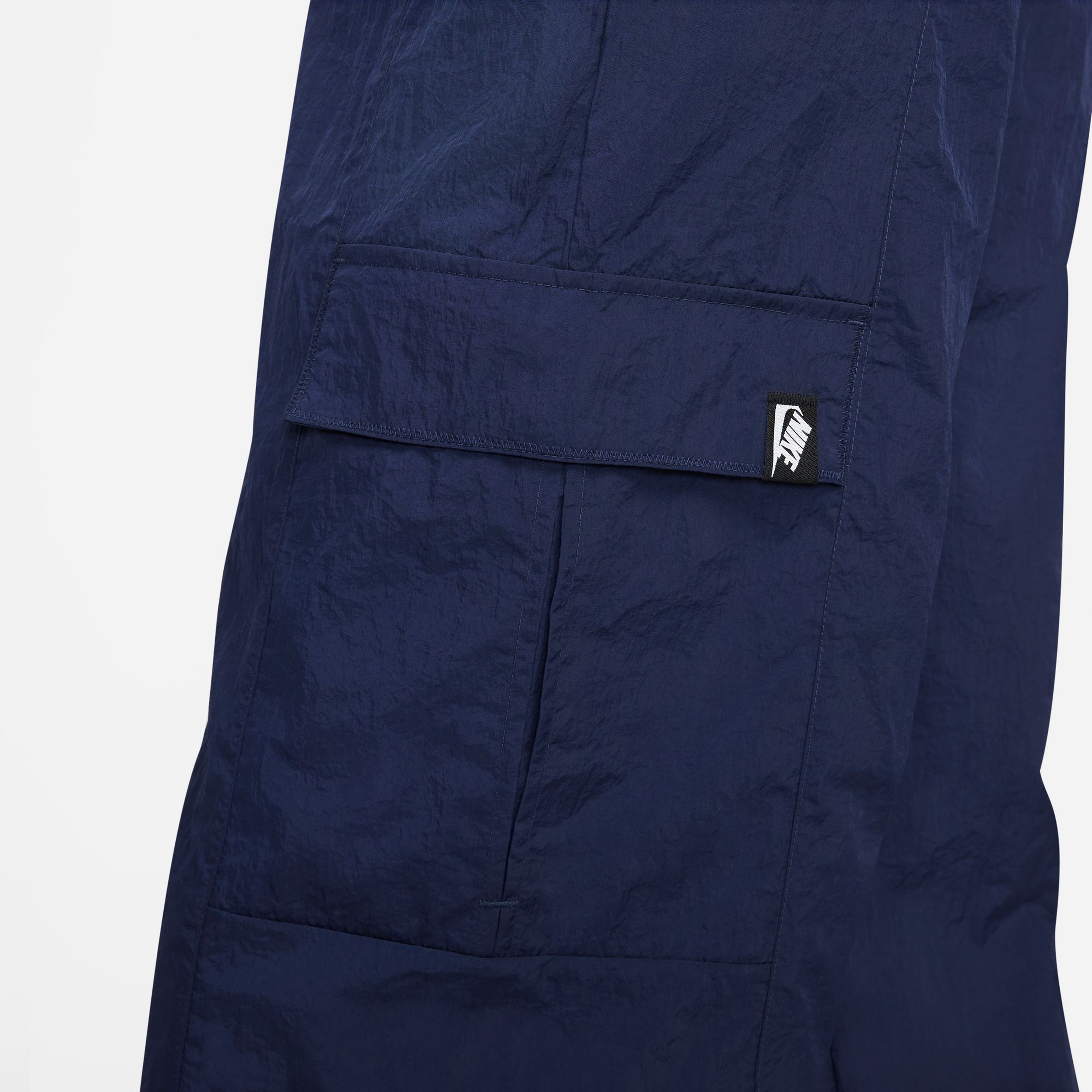 Nike Sportswear Oversized Kadın Lacivert Kargo Eşofman Altı