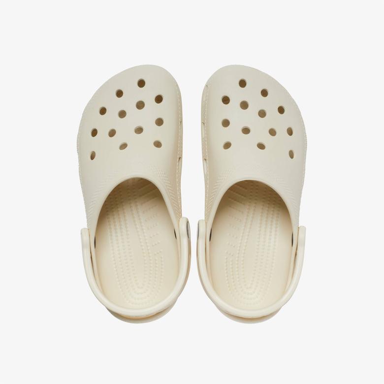 Crocs Classic Clog Unisex Krem Terlik