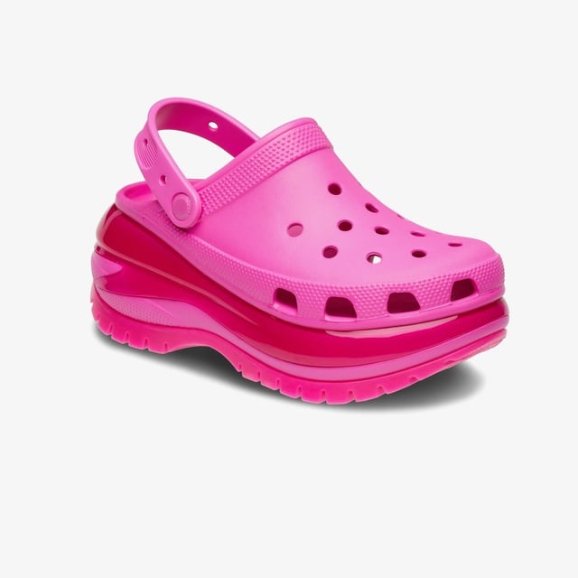 Crocs Classic Mega Crush Kadın Pembe Terlik - Görsel 4