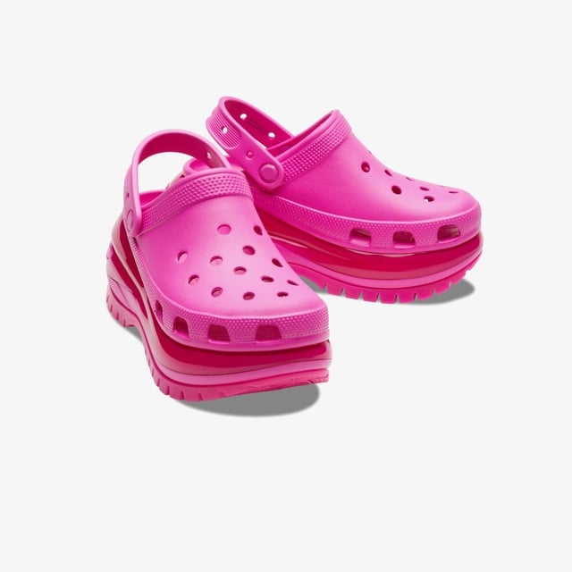 Crocs Classic Mega Crush Kadın Pembe Terlik - Görsel 6