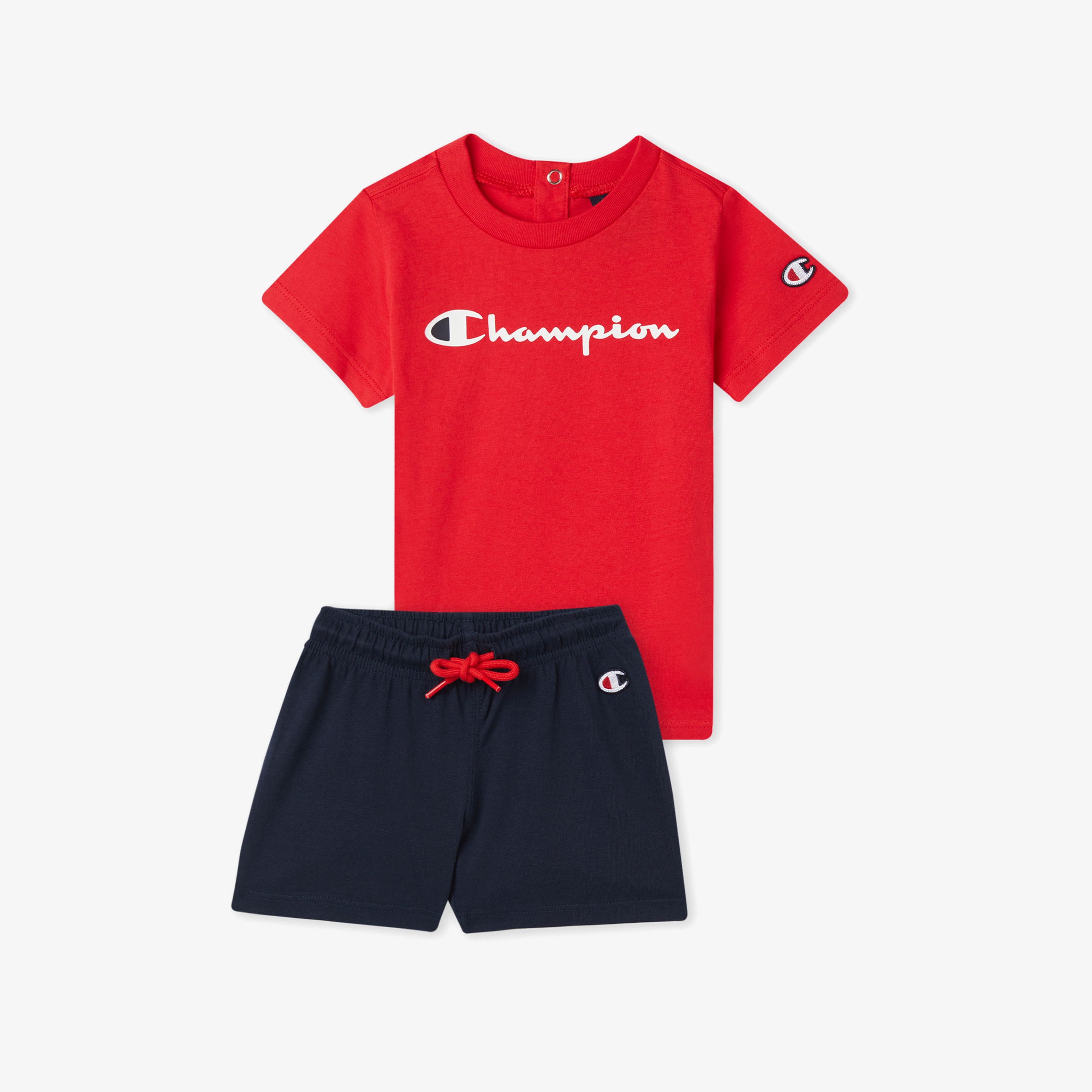 Champion Set Bebek Kırmızı Eşofman Takımı