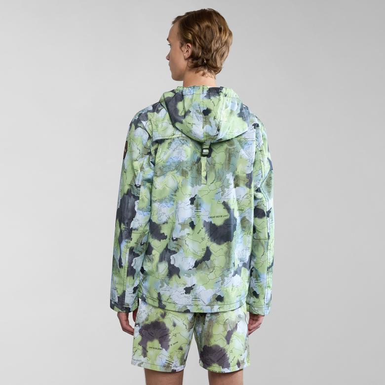 Napapijri Rainforest Op S Aop Erkek Yeşil Ceket