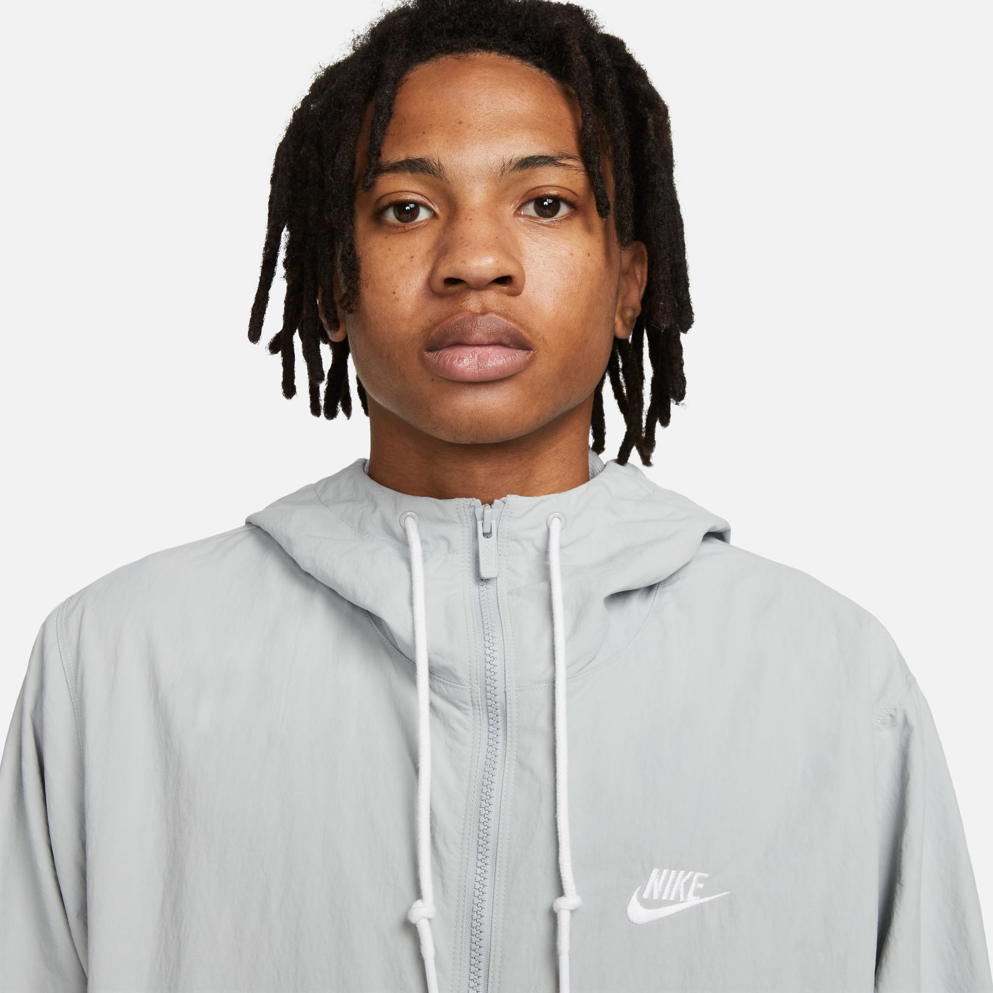 Nike Club Woven Full Zip Erkek Gri CeketMFB7397| Occasion