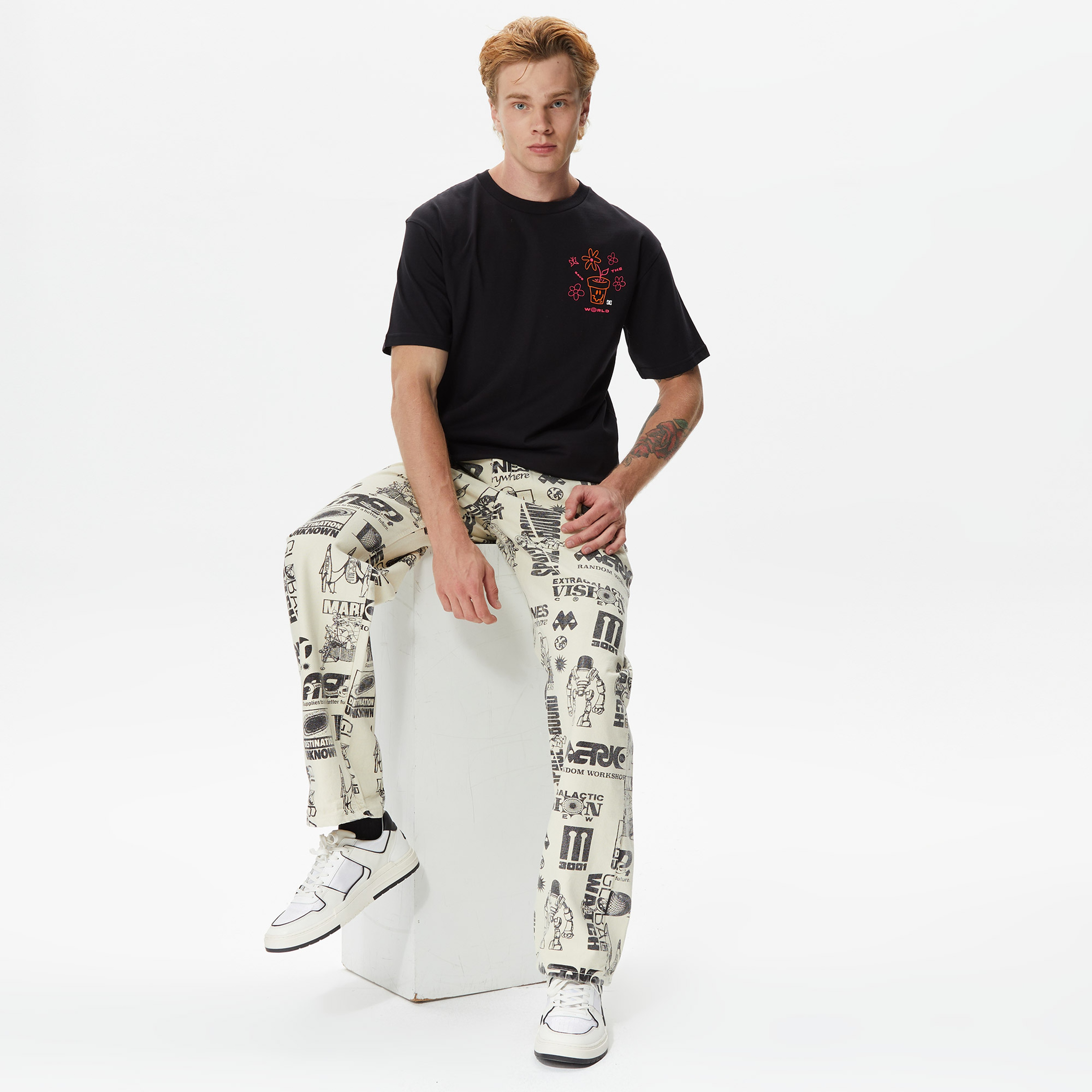 Market Destination Unknown Work Erkek Krem Pantolon