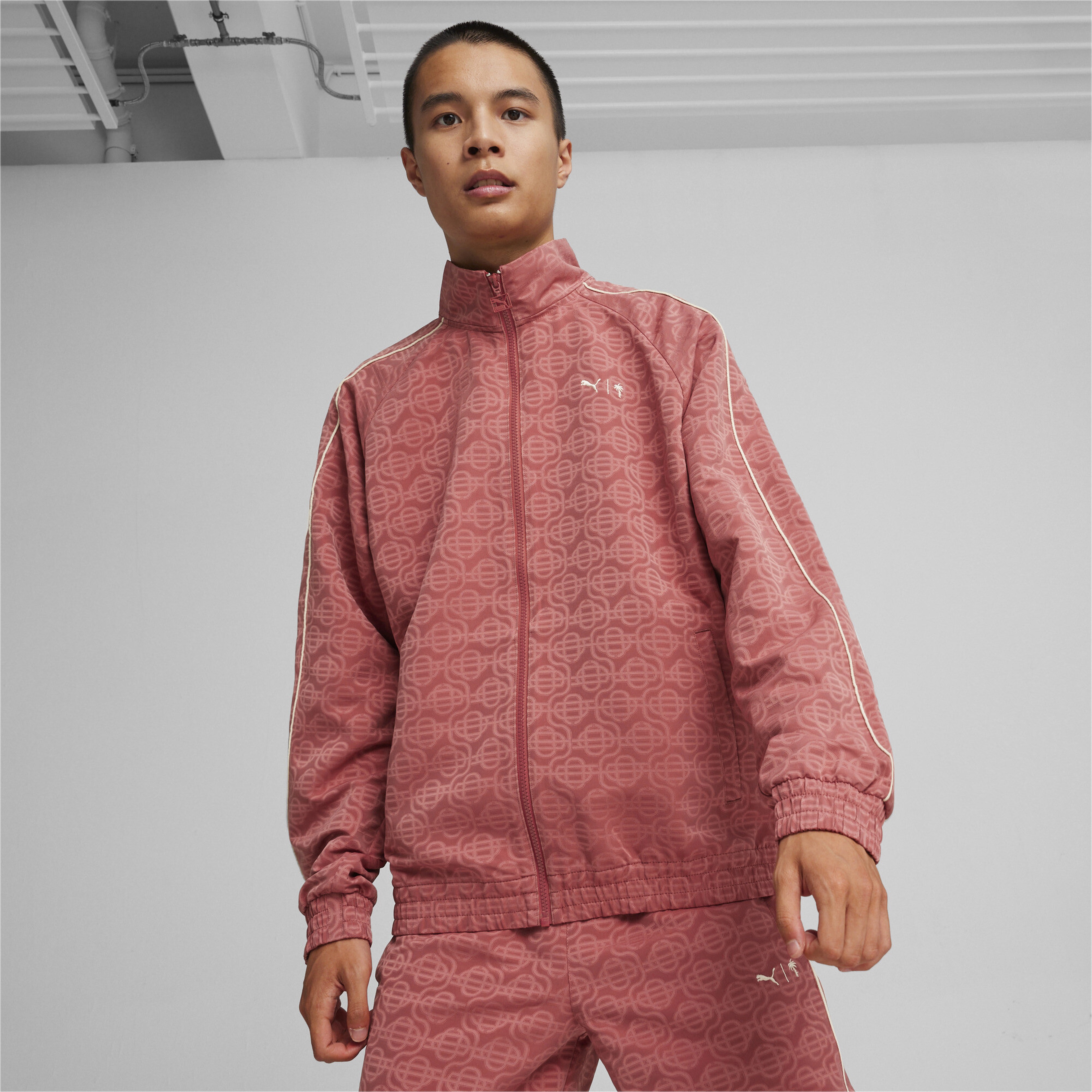 Puma X Ptc T7 Aop Erkek Kırmızı Eşofman Üstü