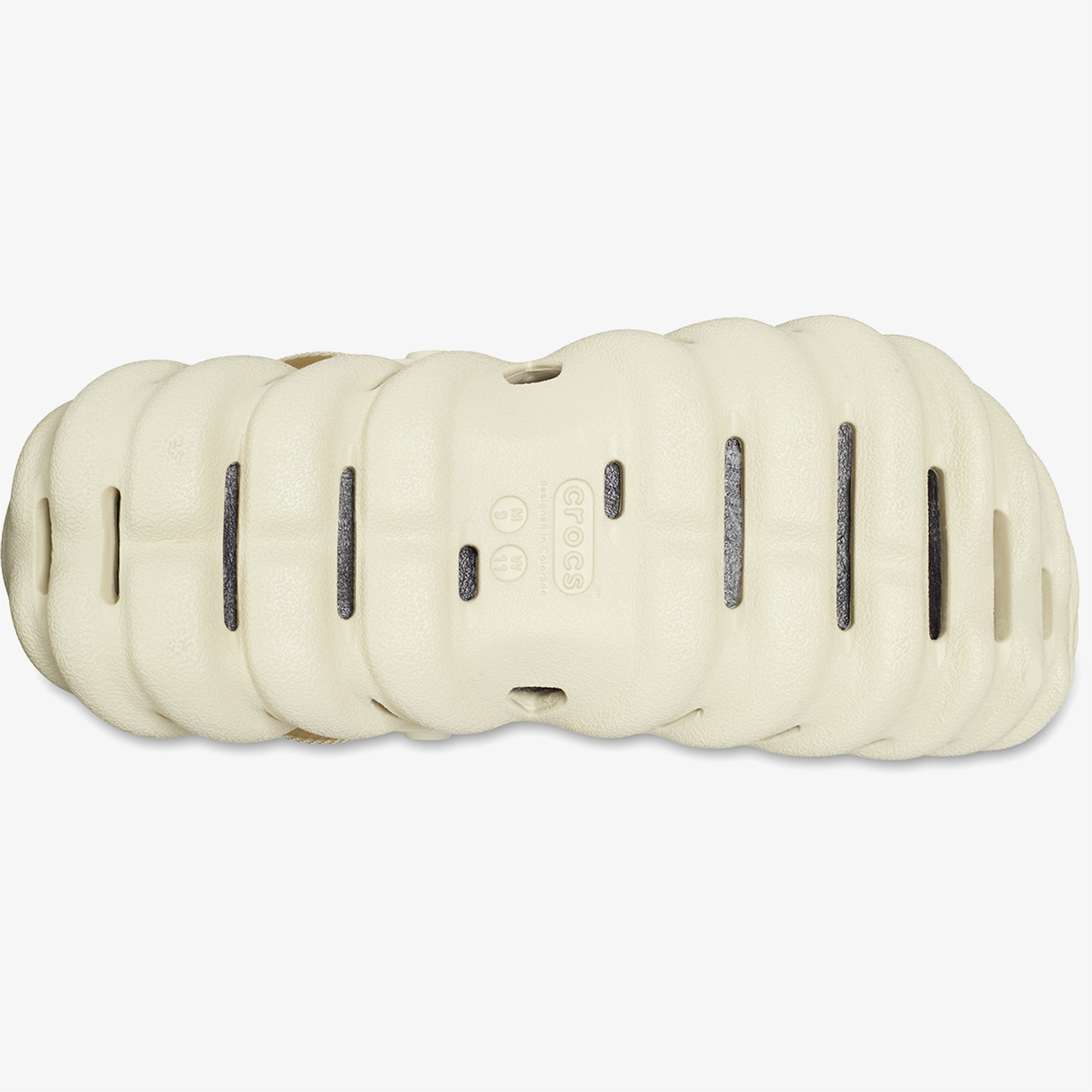 Crocs Echo Unisex Krem Terlik