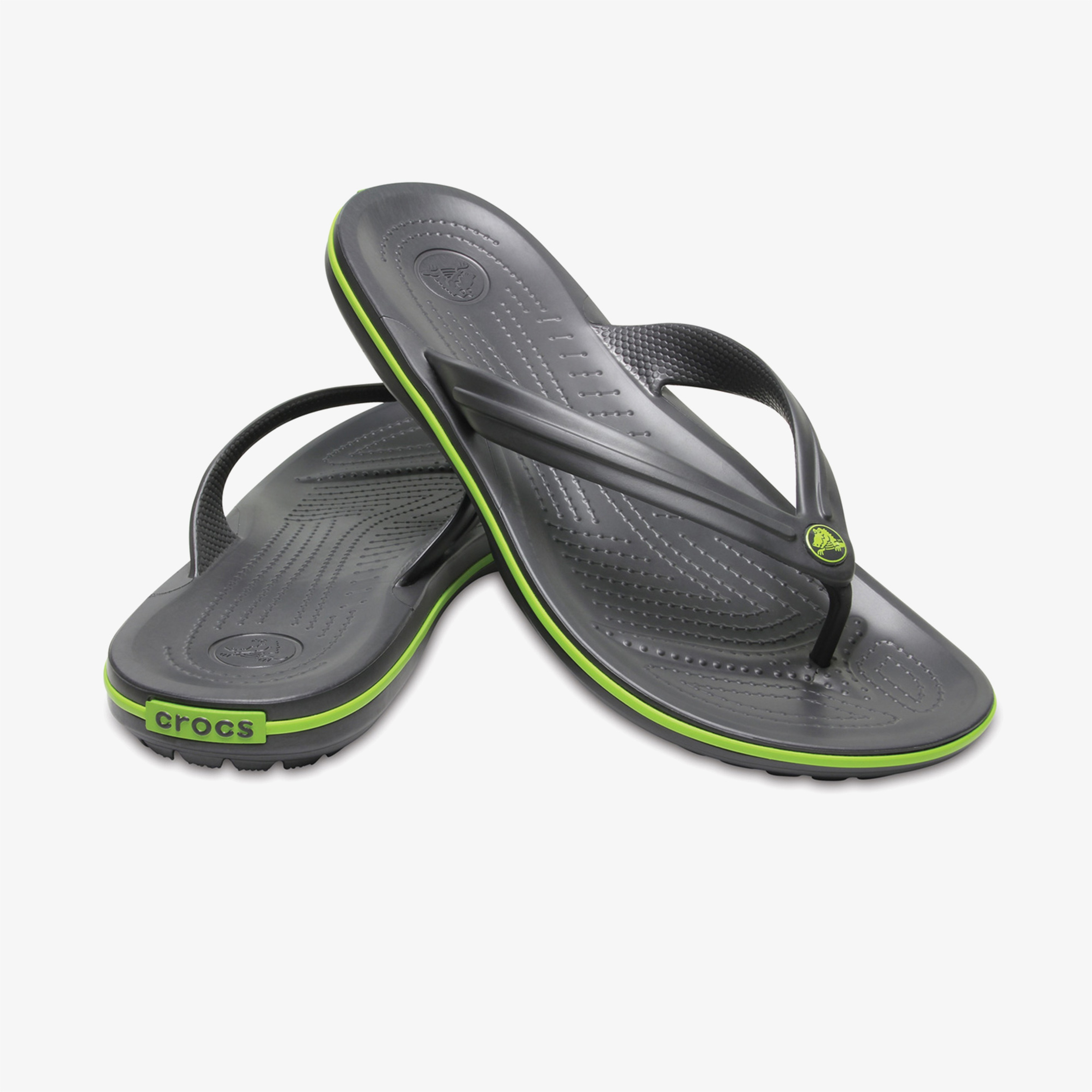 Crocs Crocband Flip Erkek Gri Terlik
