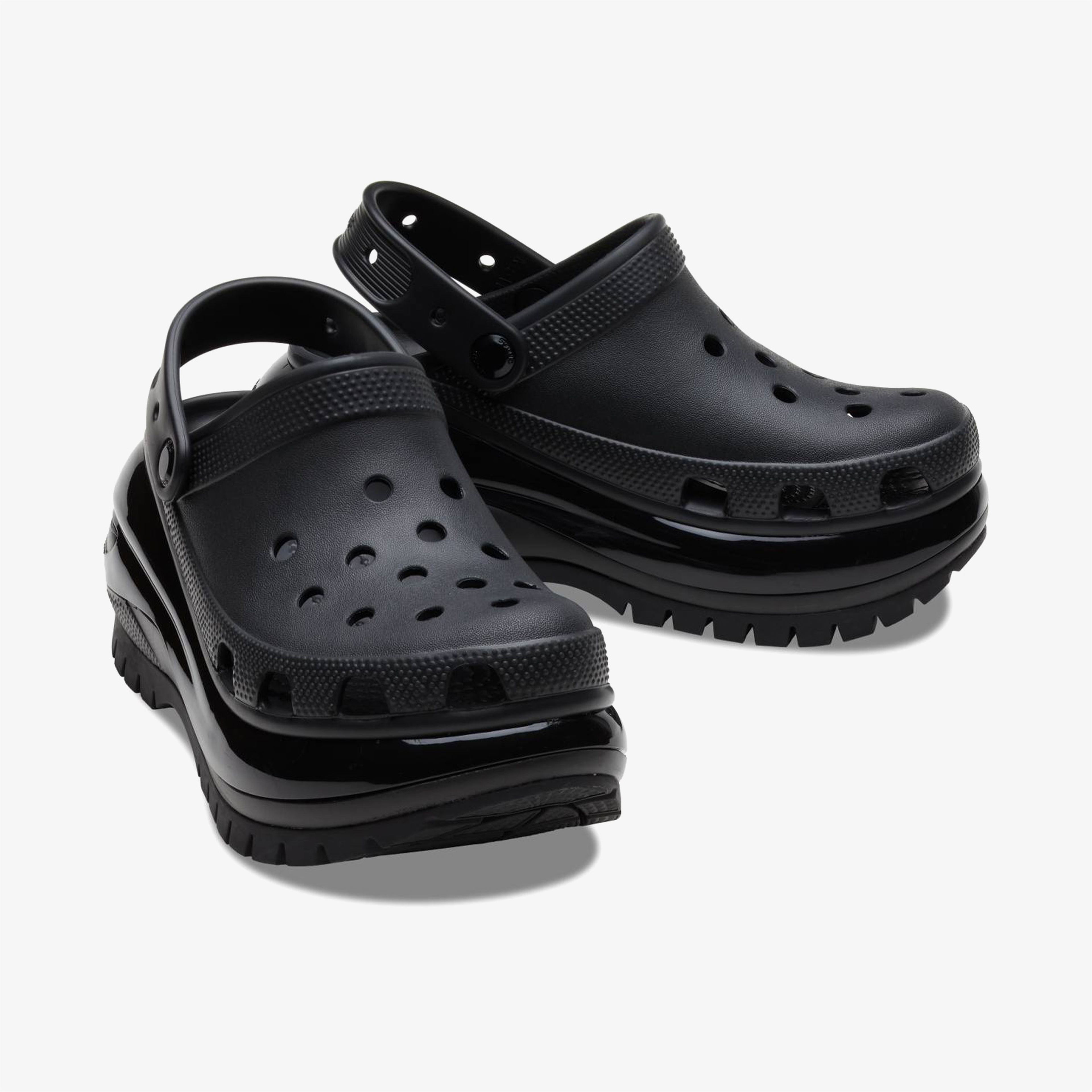 Crocs Classic Mega Crush Kadın Siyah Terlik