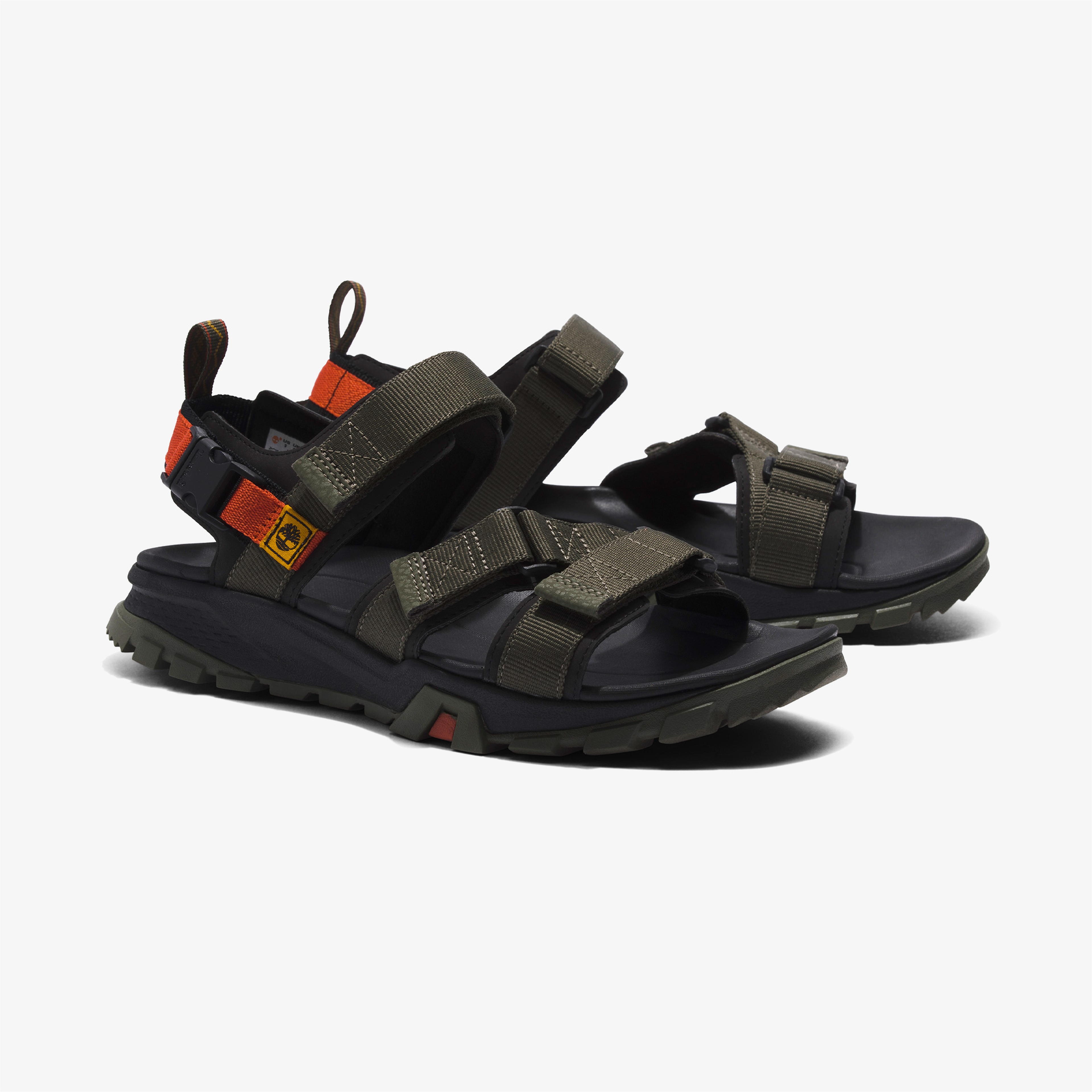 Timberland Garrison Trail Backstrap Erkek Haki Sandalet