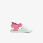 Puma Divecat V2 Injex Hero Glitz Çocuk Yeşil/Pembe Sandalet