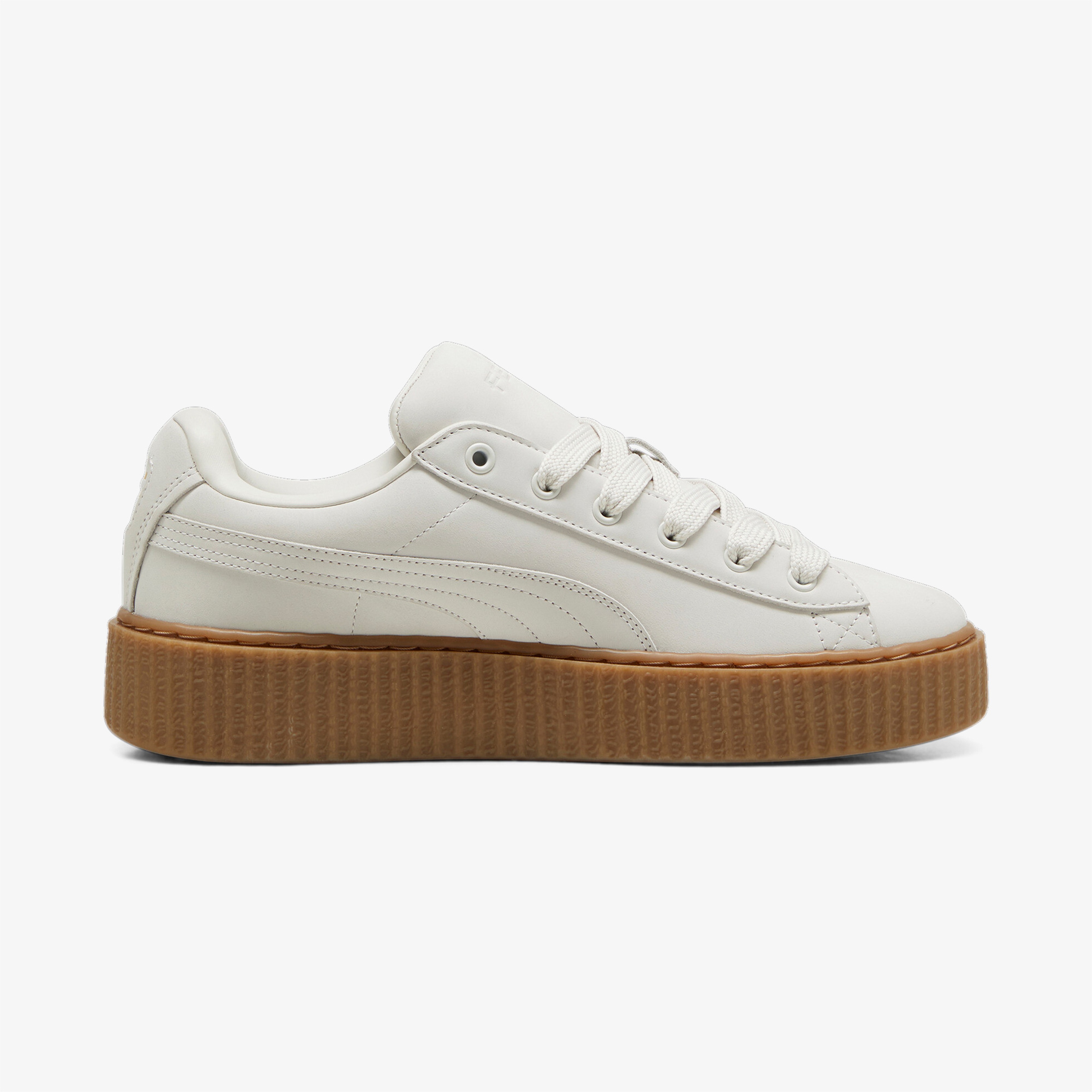 Puma Creeper Phatty Nubuck Kadın Krem Spor Ayakkabı