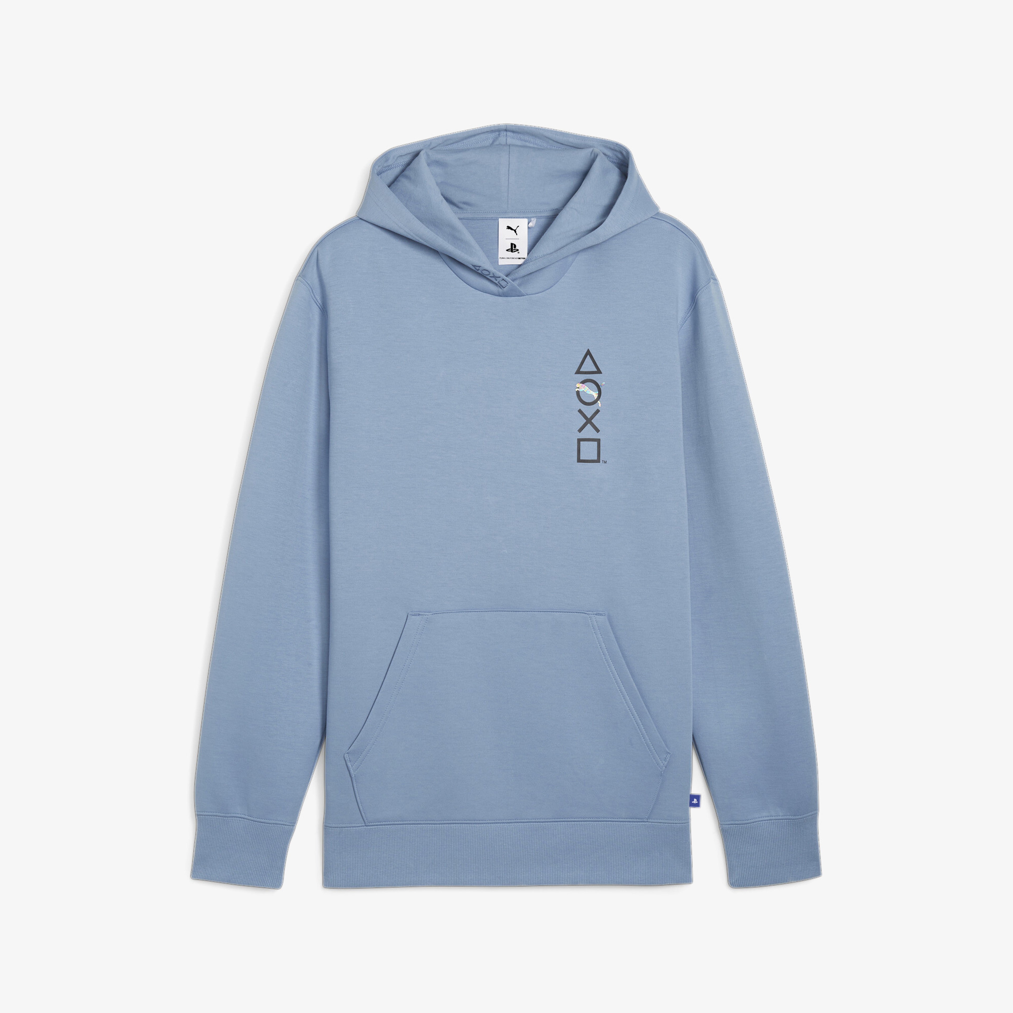 Puma X Playstation Erkek Mavi Hoodie