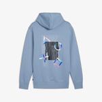 Puma X Playstation Erkek Mavi Hoodie