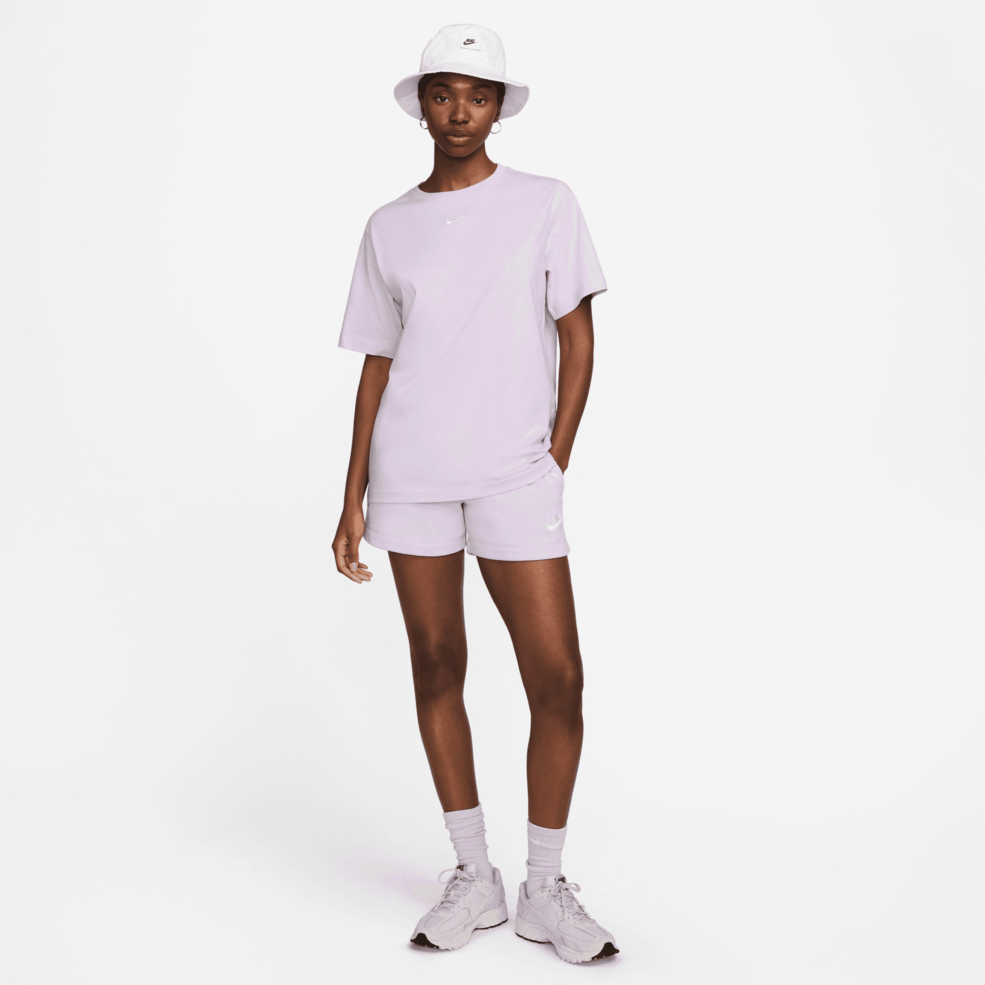 Nike Sportswear Kadın Mor T-Shirt