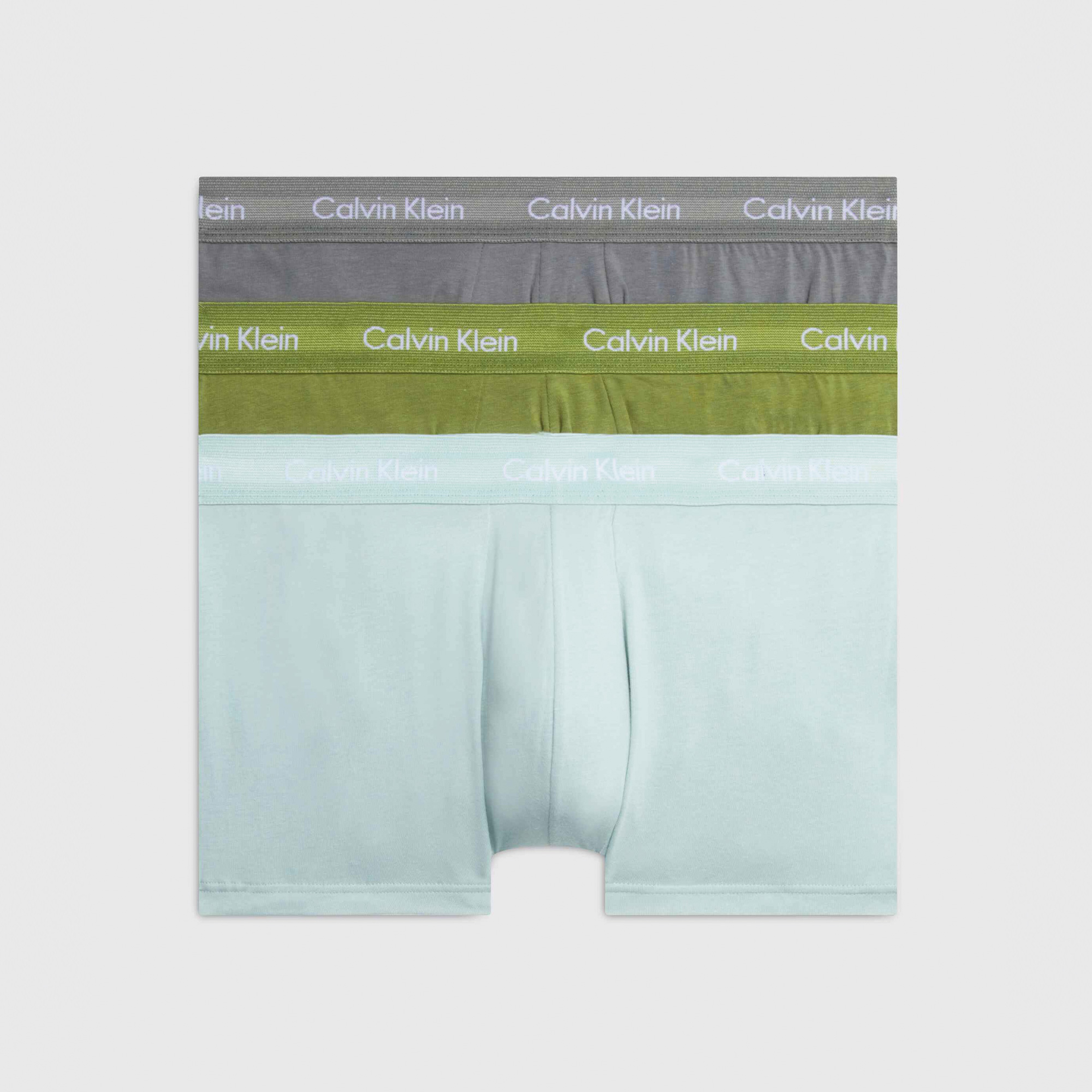 Calvin Klein Low Rise Trunk 3'lü Erkek Renkli Boxer