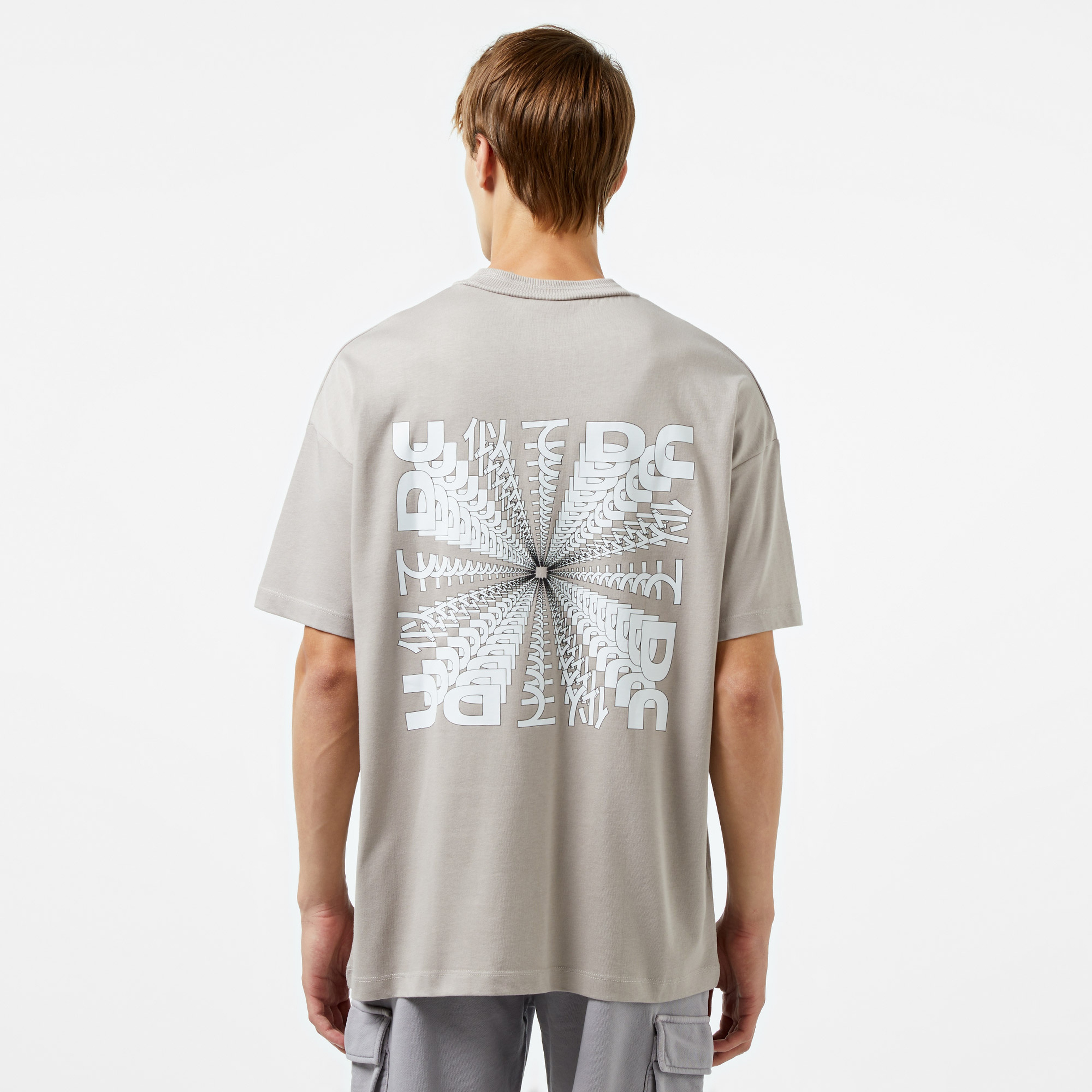 UNITED4 Erkek Gri T-Shirt