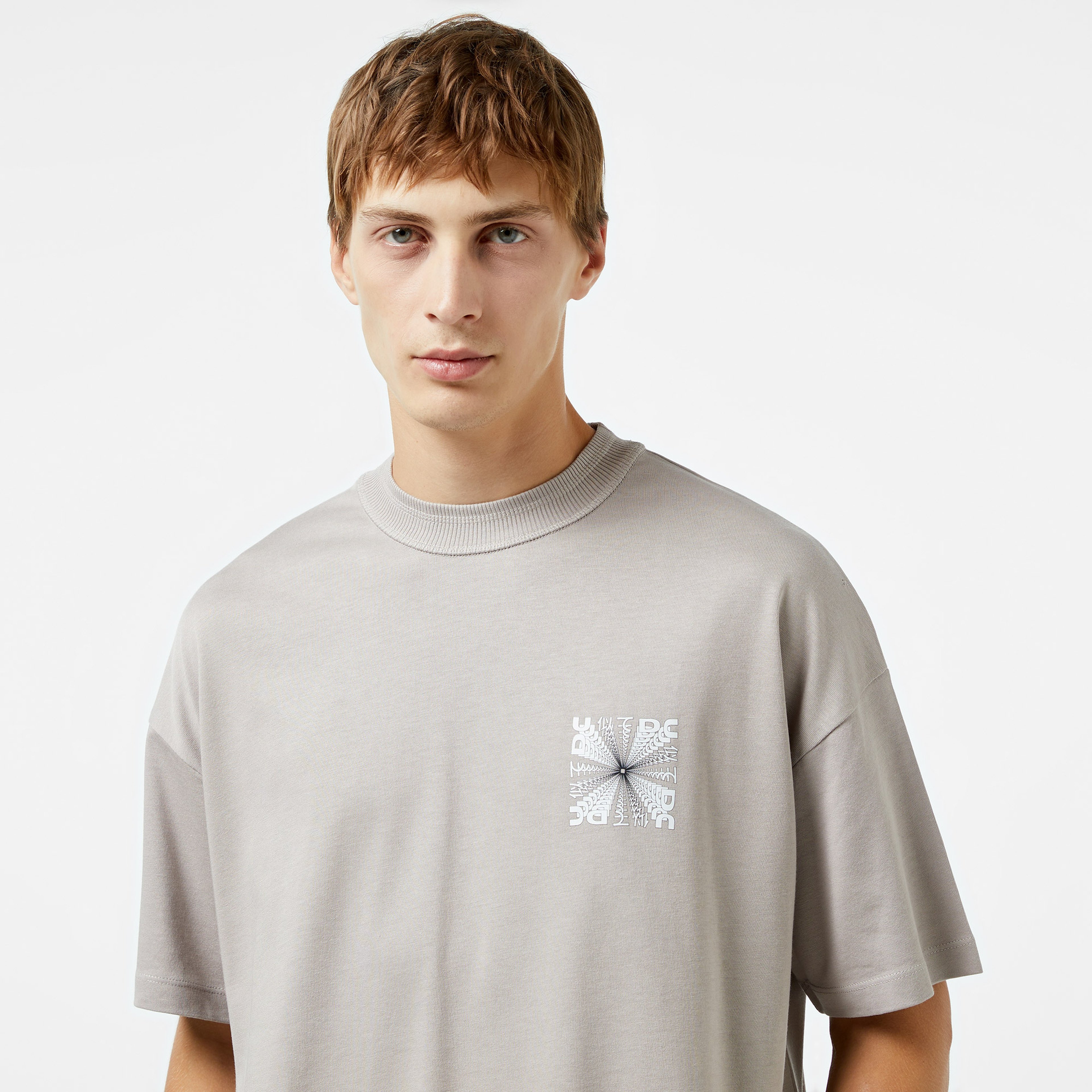 UNITED4 Erkek Gri T-Shirt