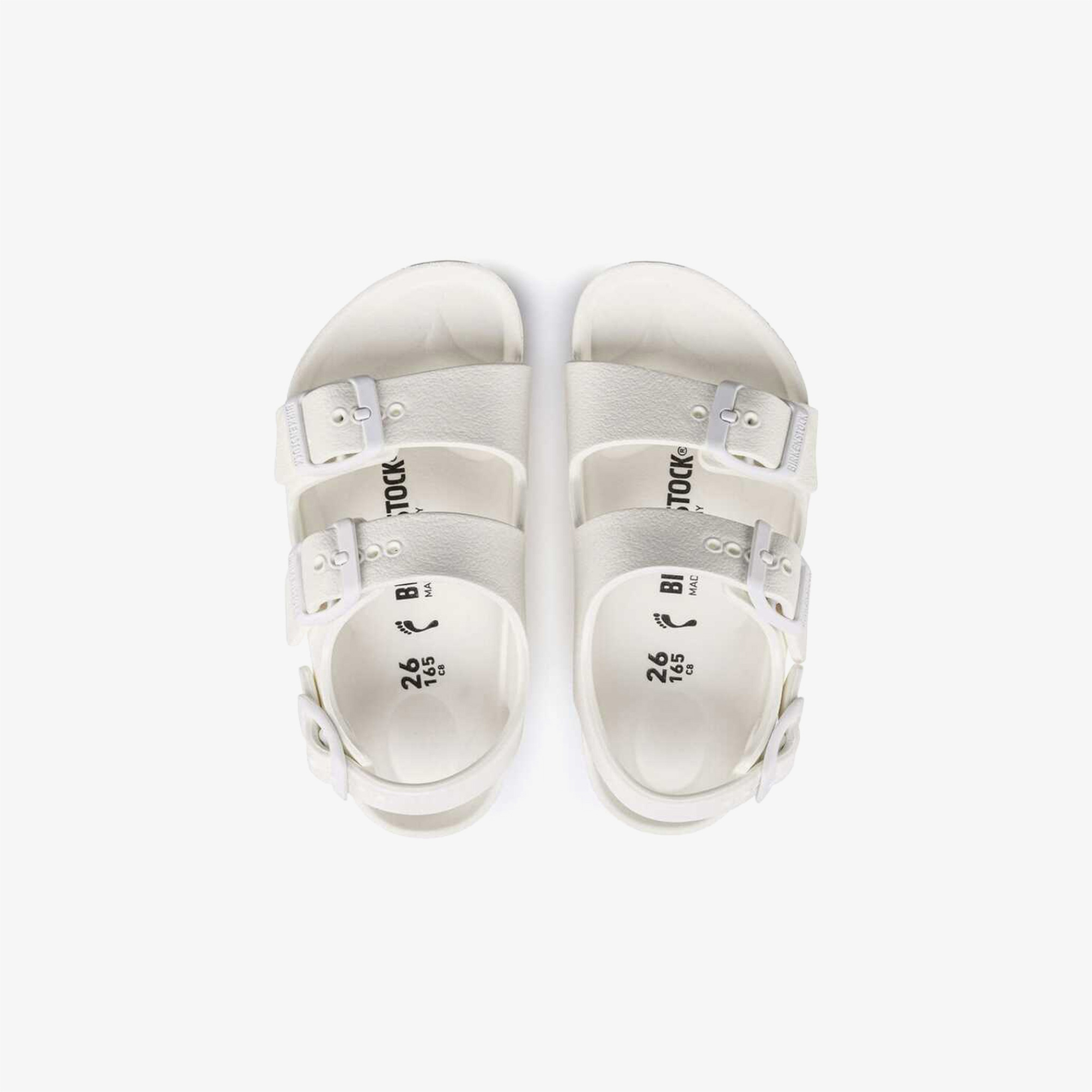 Birkenstock Milano Eva Bebek Beyaz Sandalet