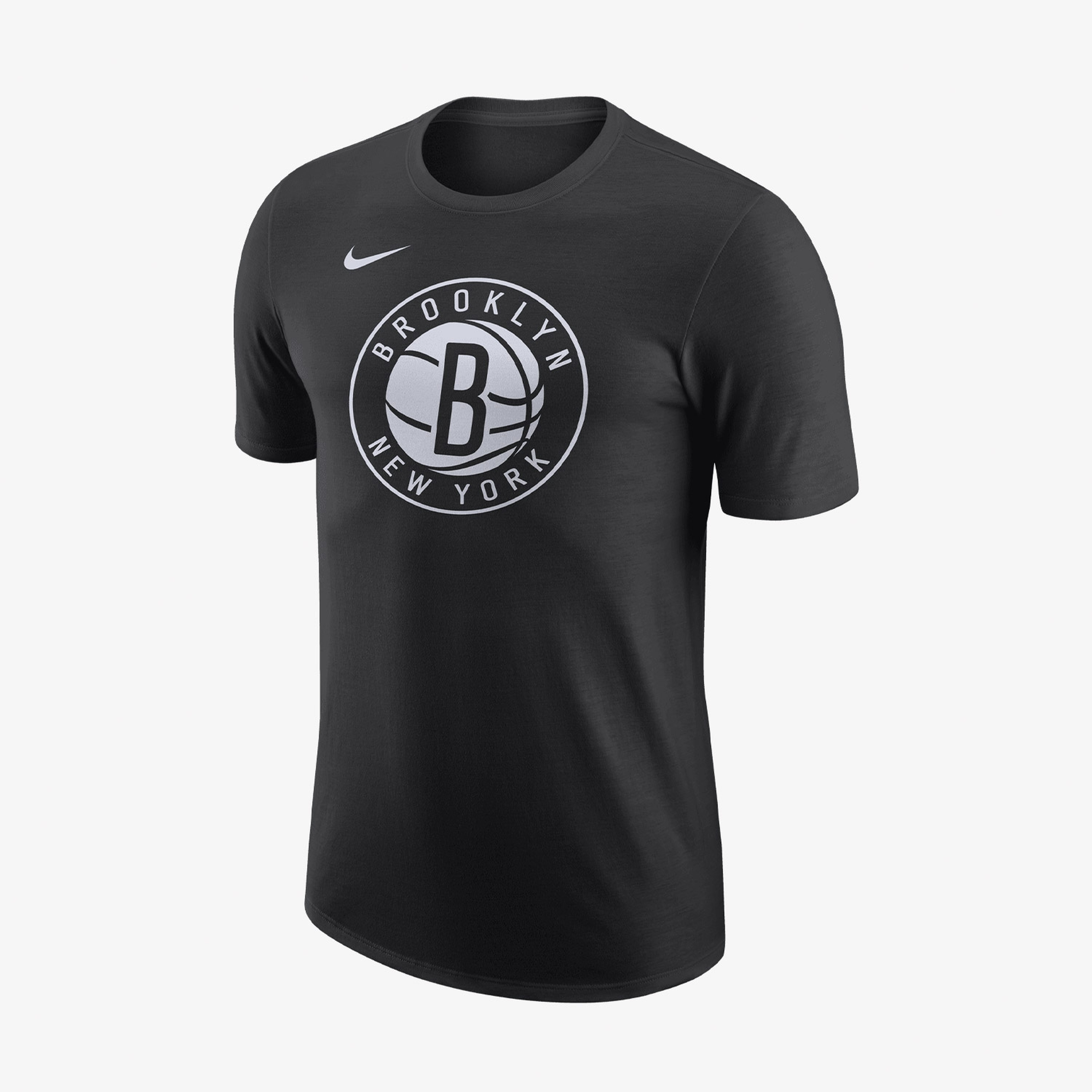 Nike Brooklyn Nets Essential Erkek Siyah T-Shirt