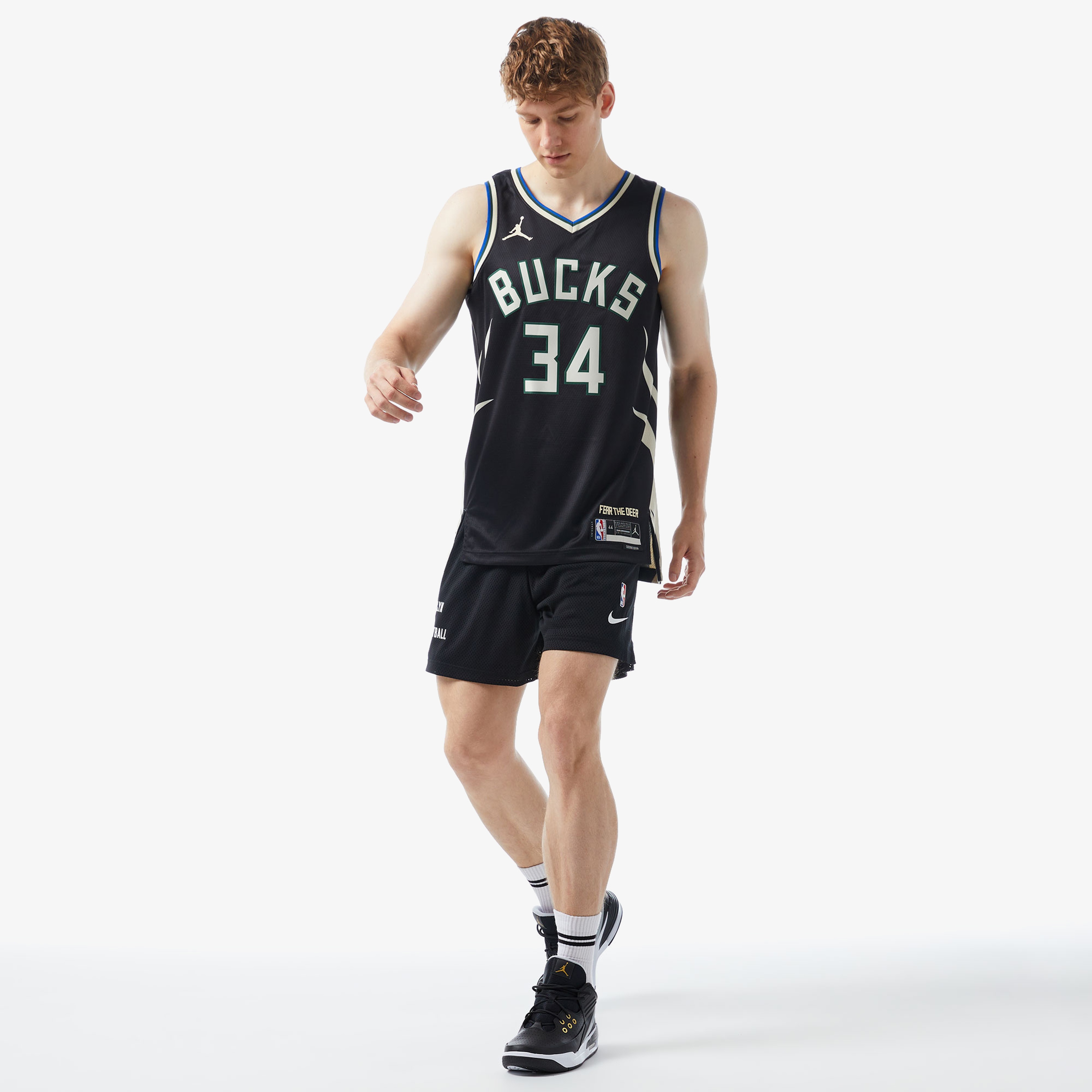 Nike NBA Erkek Siyah File Şort