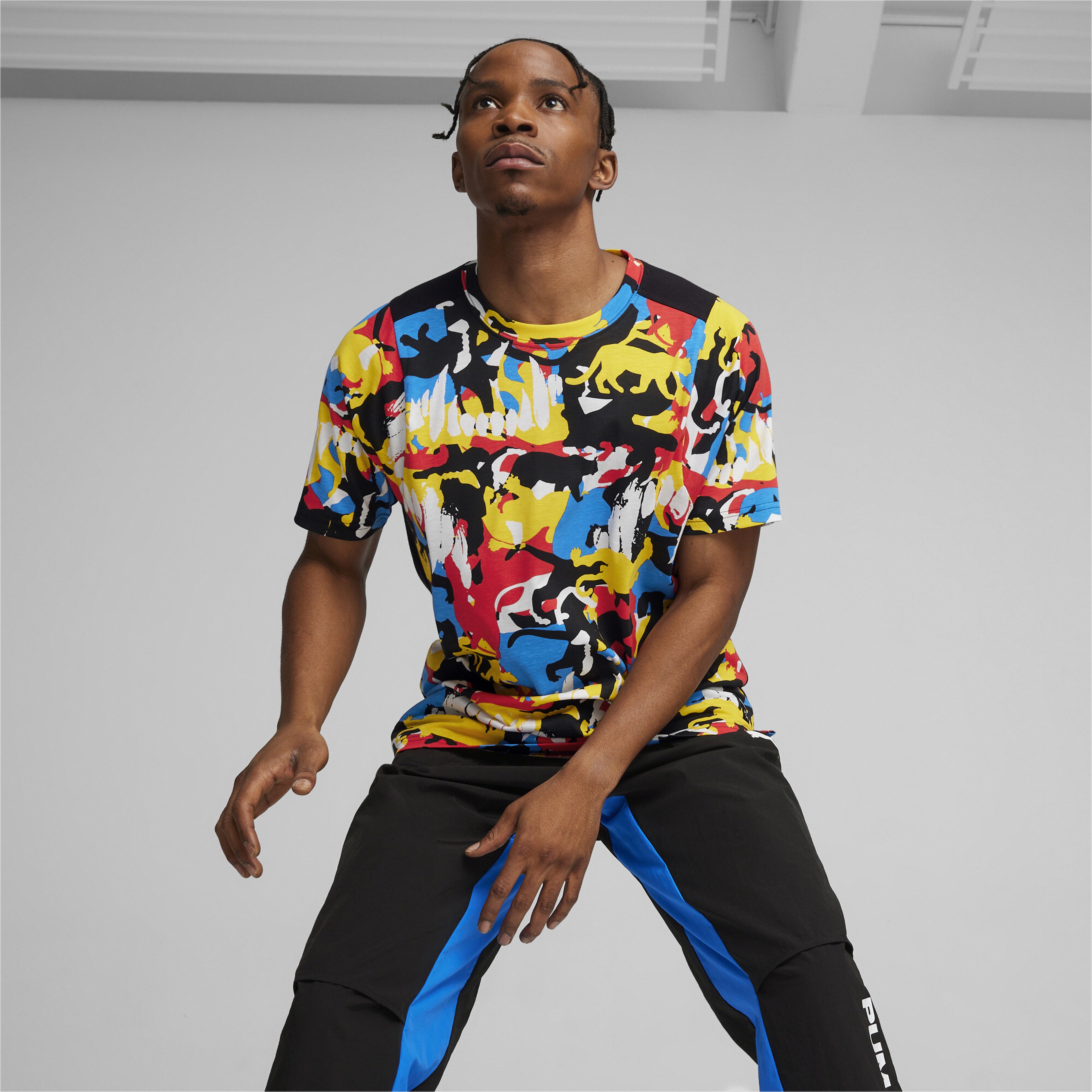 Puma Winners Circle Erkek Siyah T-Shirt