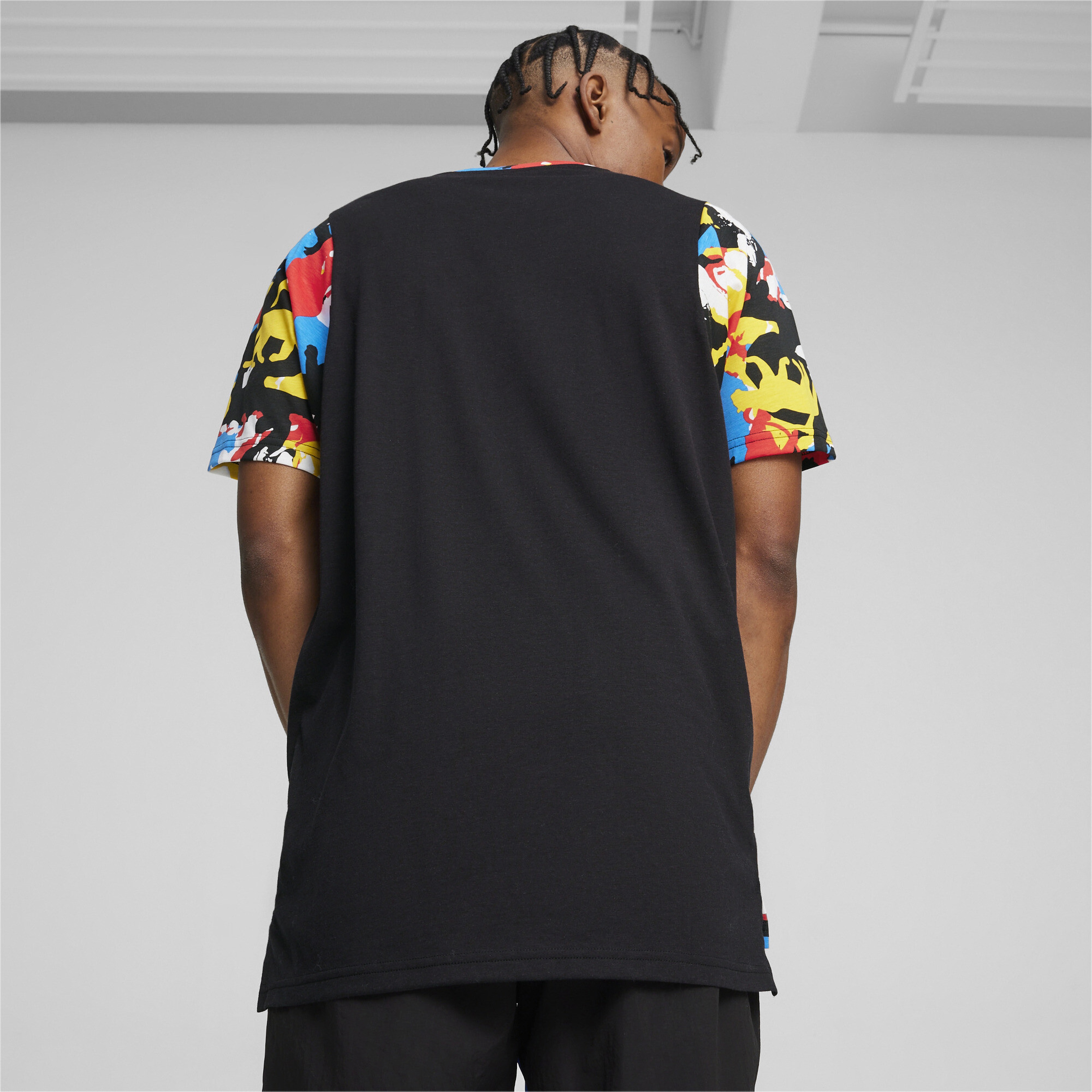 Puma Winners Circle Erkek Siyah T-Shirt