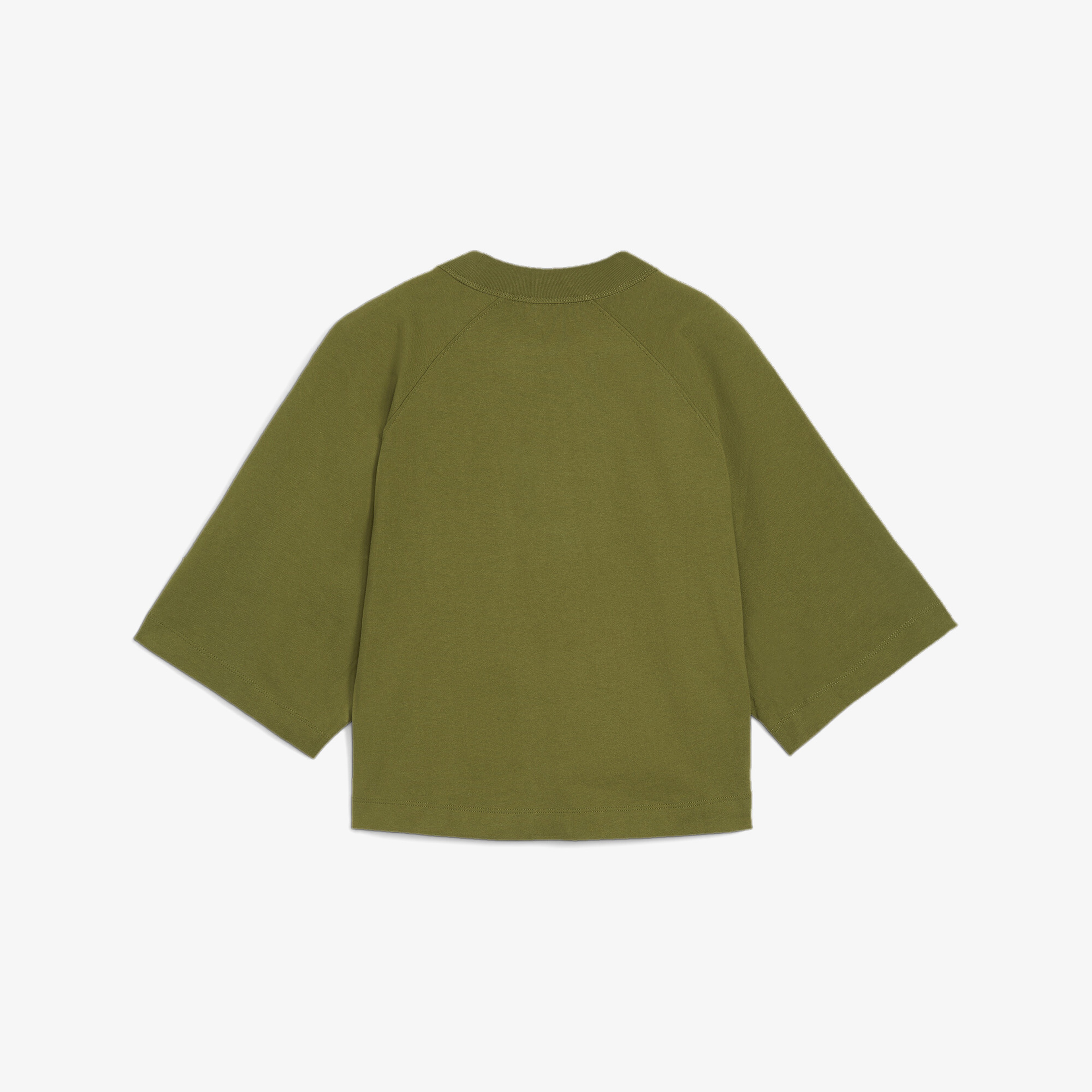 Puma Classics+ Oversized Kadın Yeşil T-Shirt