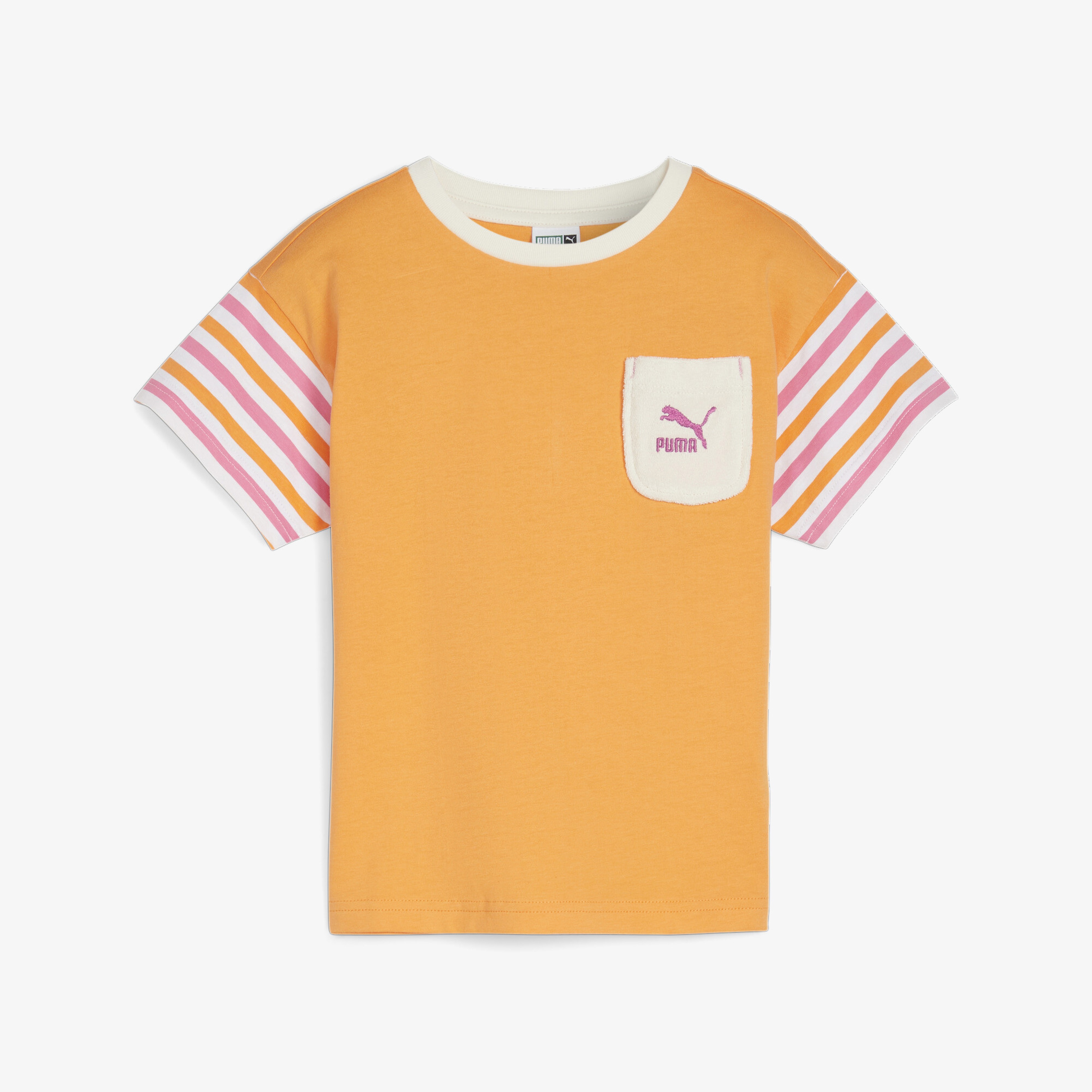 Puma Summer Camp Classics Çocuk Turuncu T-Shirt