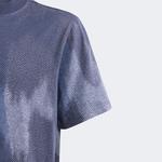 adidas Future Icons Allover Print Çocuk Mavi T-Shirt
