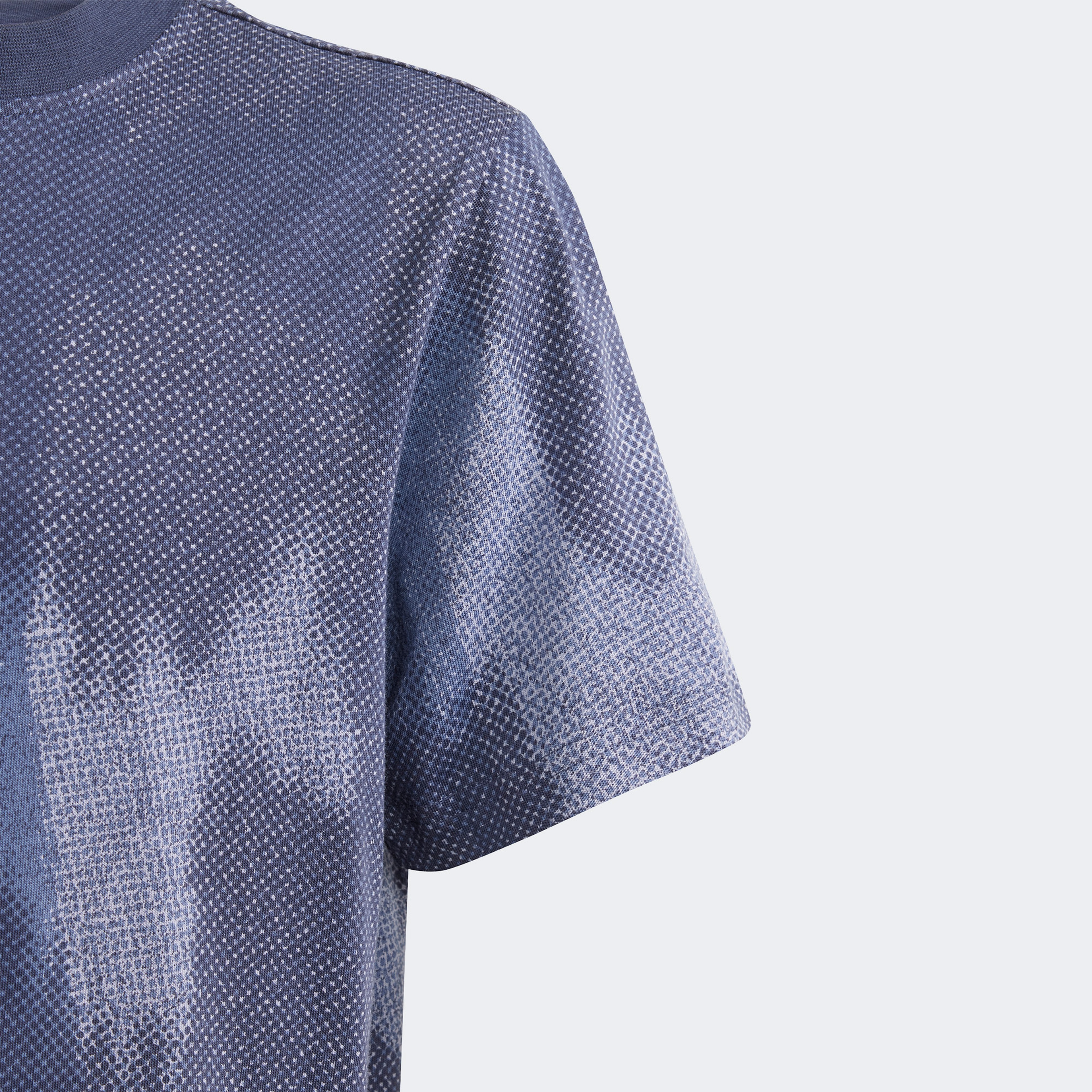 adidas Future Icons Allover Print Çocuk Mavi T-Shirt