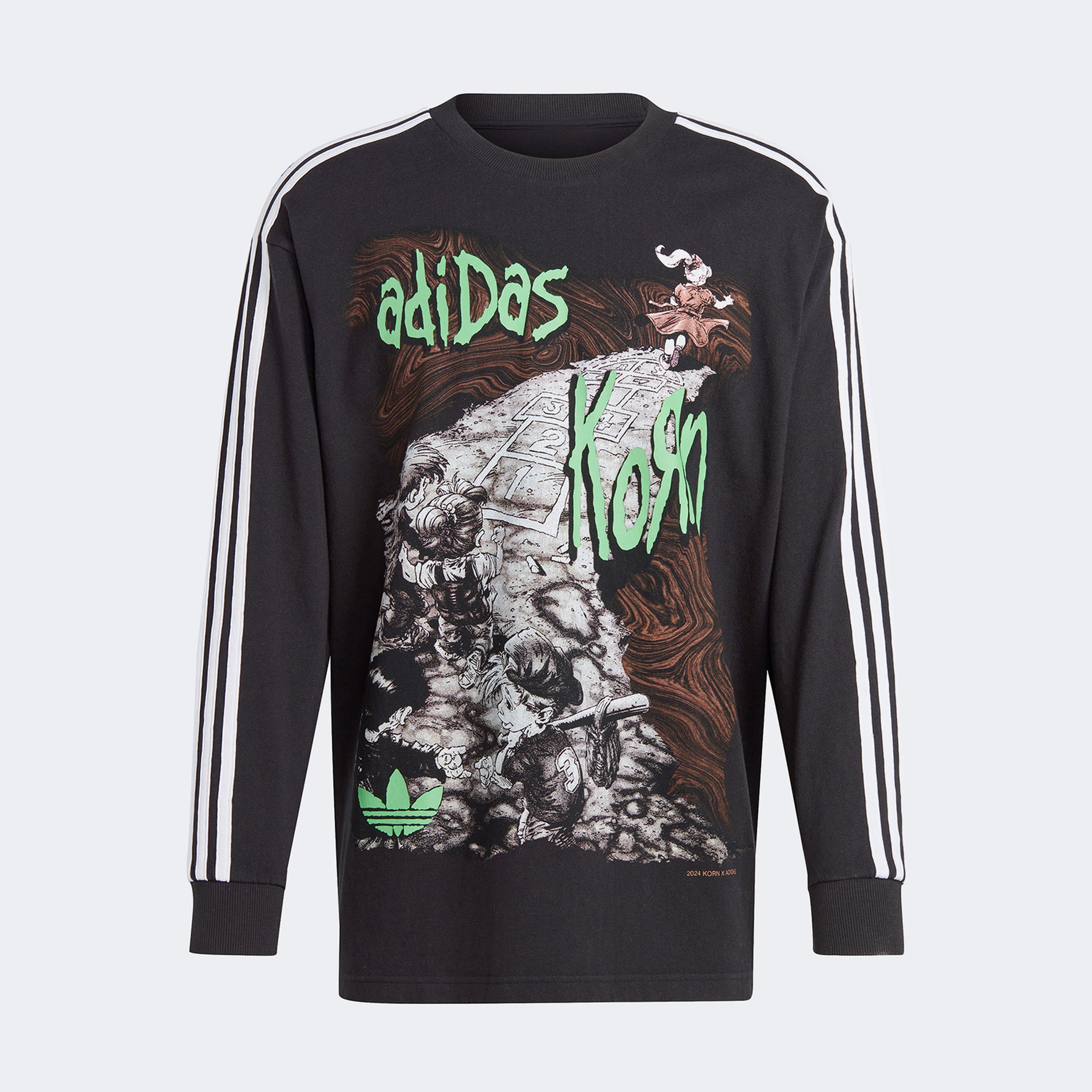 adidas Originals Korn Longlseeve Erkek Siyah T-ShirtLIW7523| Occasion