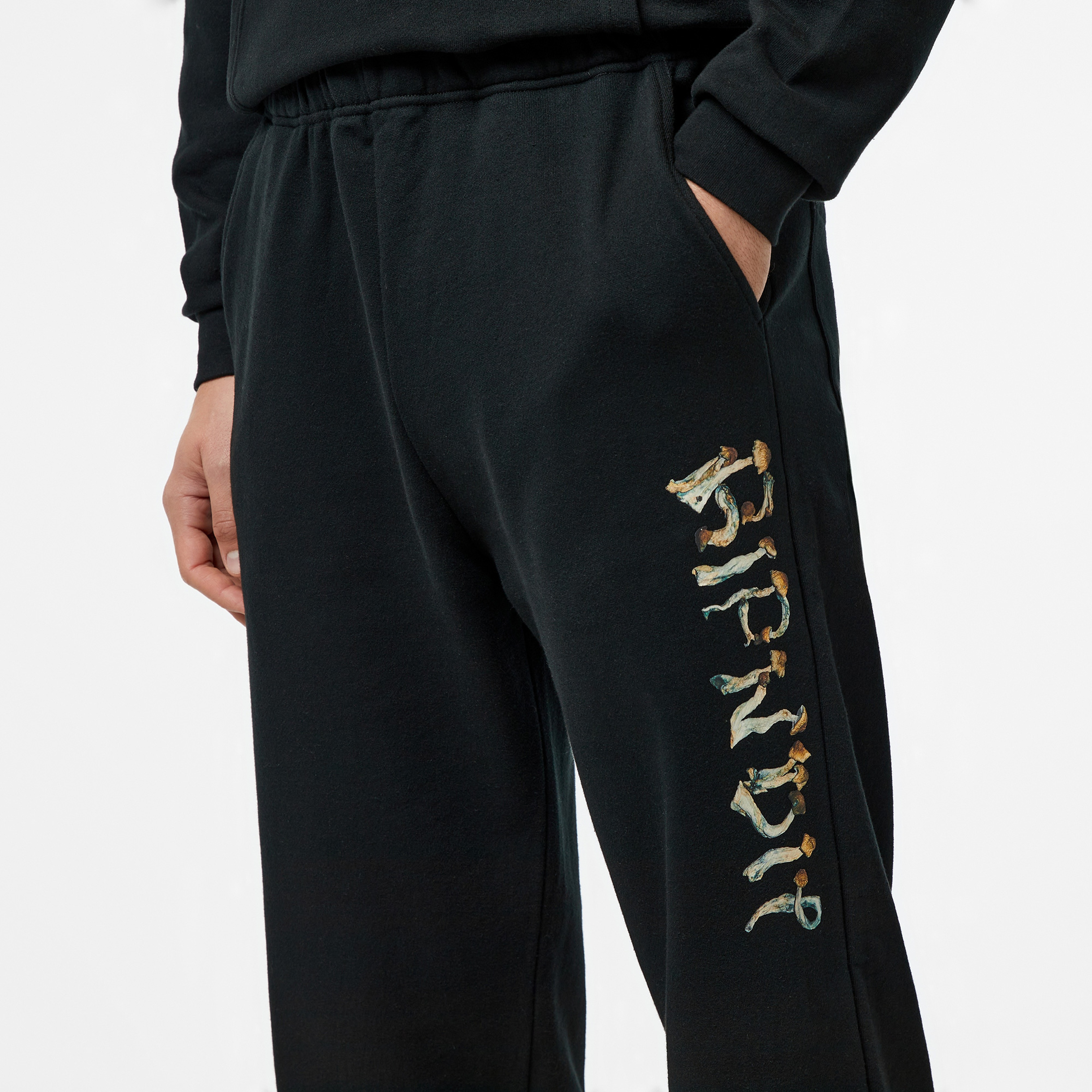 Ripndip Is This Real Life Erkek Siyah Eşofman Altı