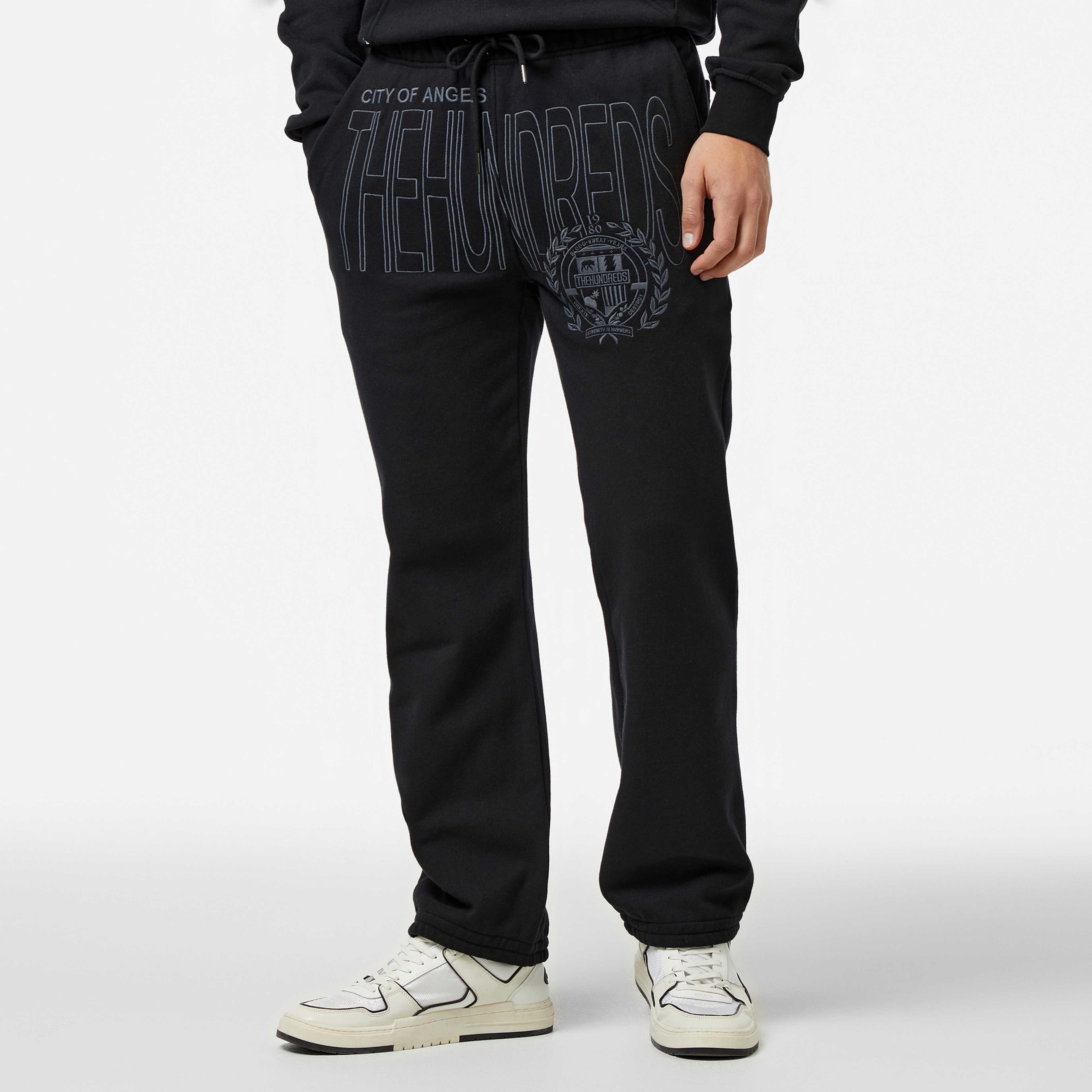 The Hundreds City Erkek Siyah Eşofman Altı