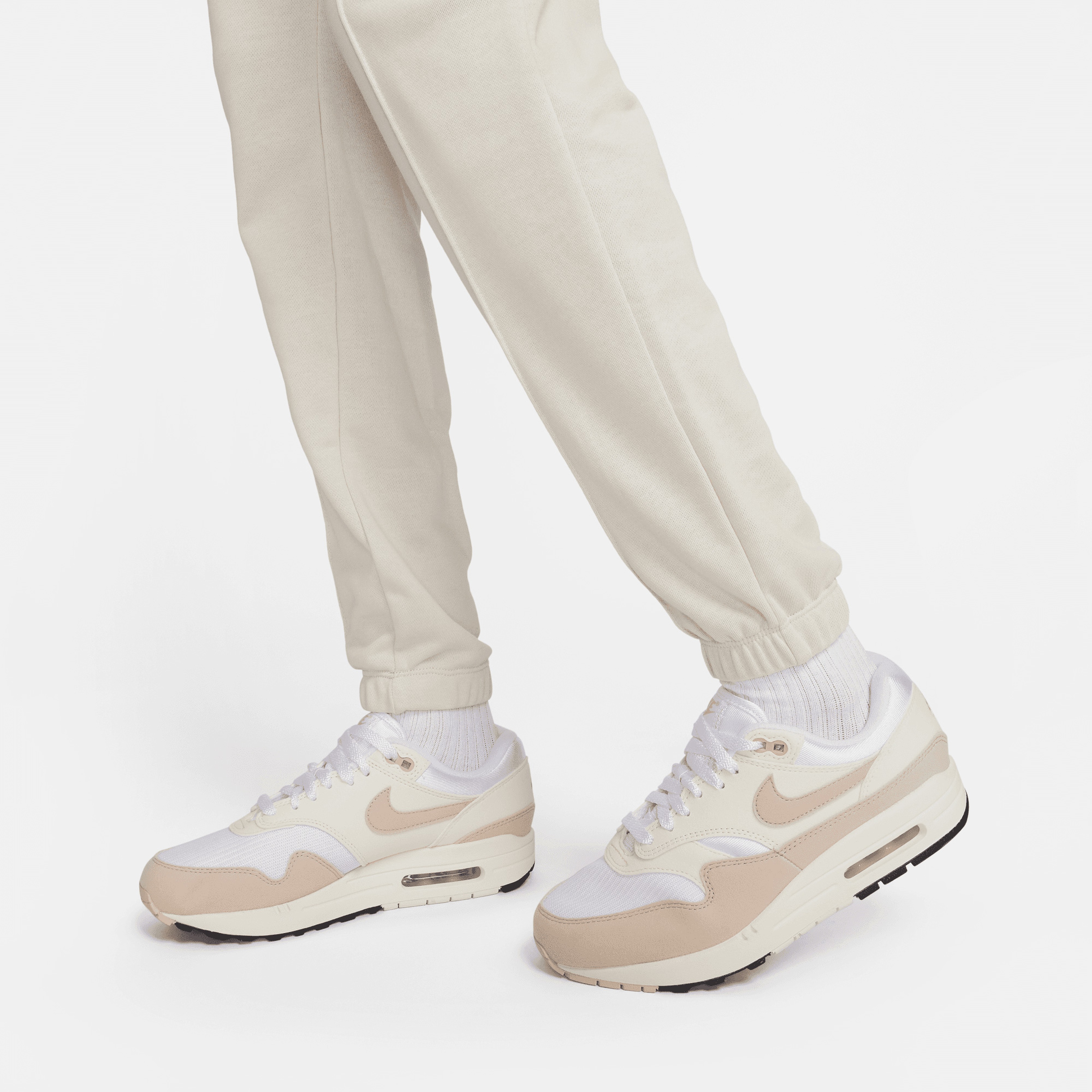 Nike Sportswear Chill French Terry Beyaz Eşofman Altı