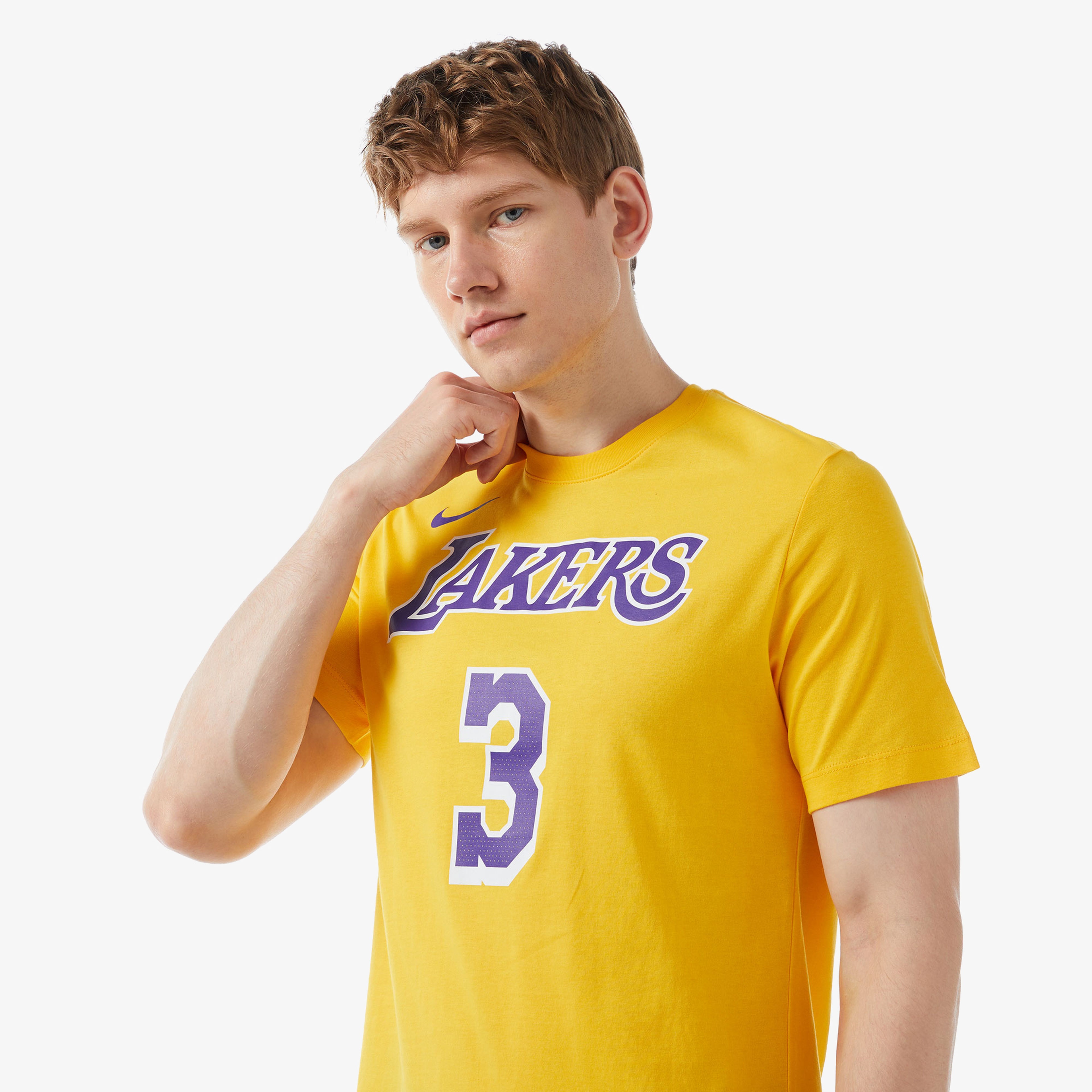 Nike Los Angeles Lakers Erkek Sarı Forma