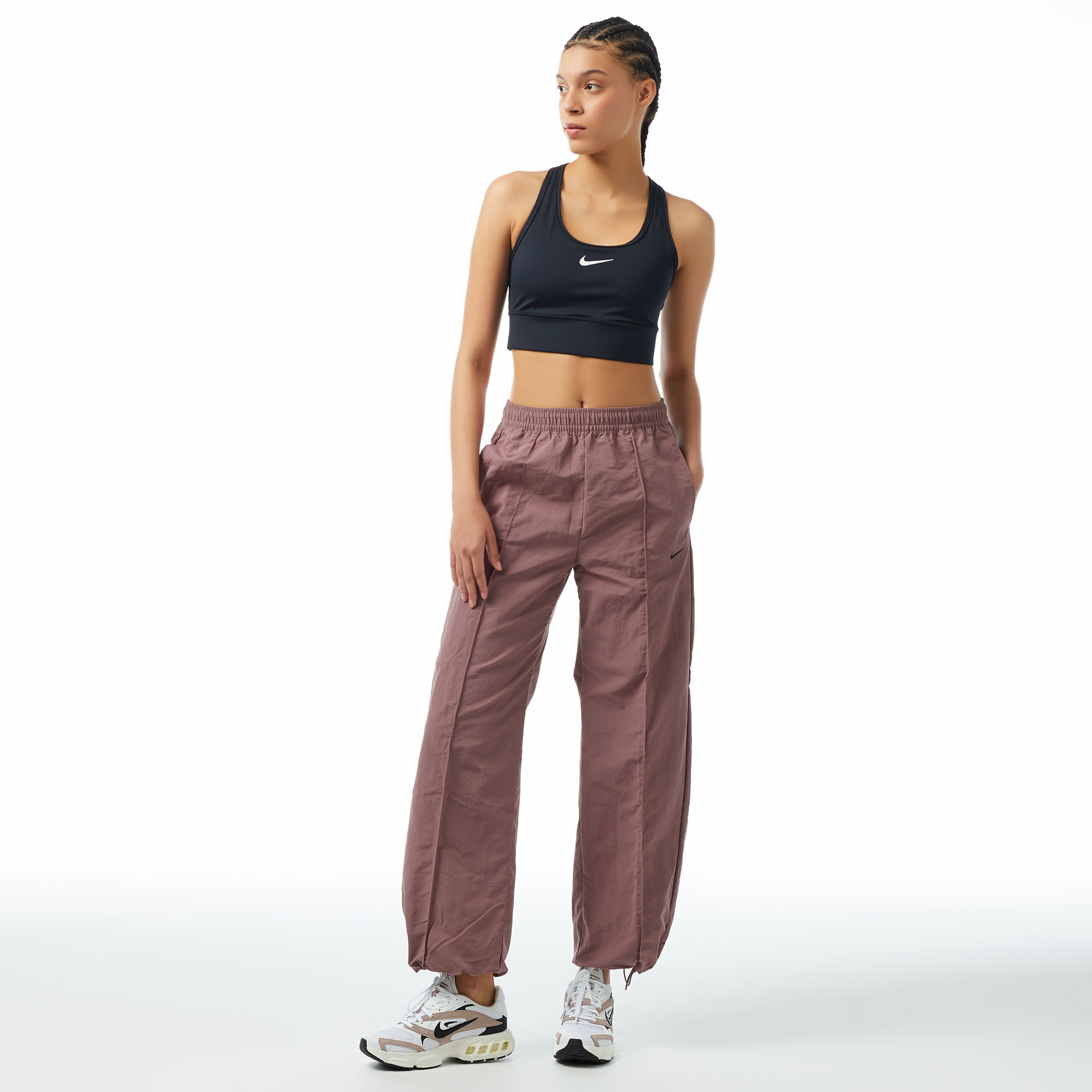 Nike Sportswear Kadın Kahverengi Eşofman Altı