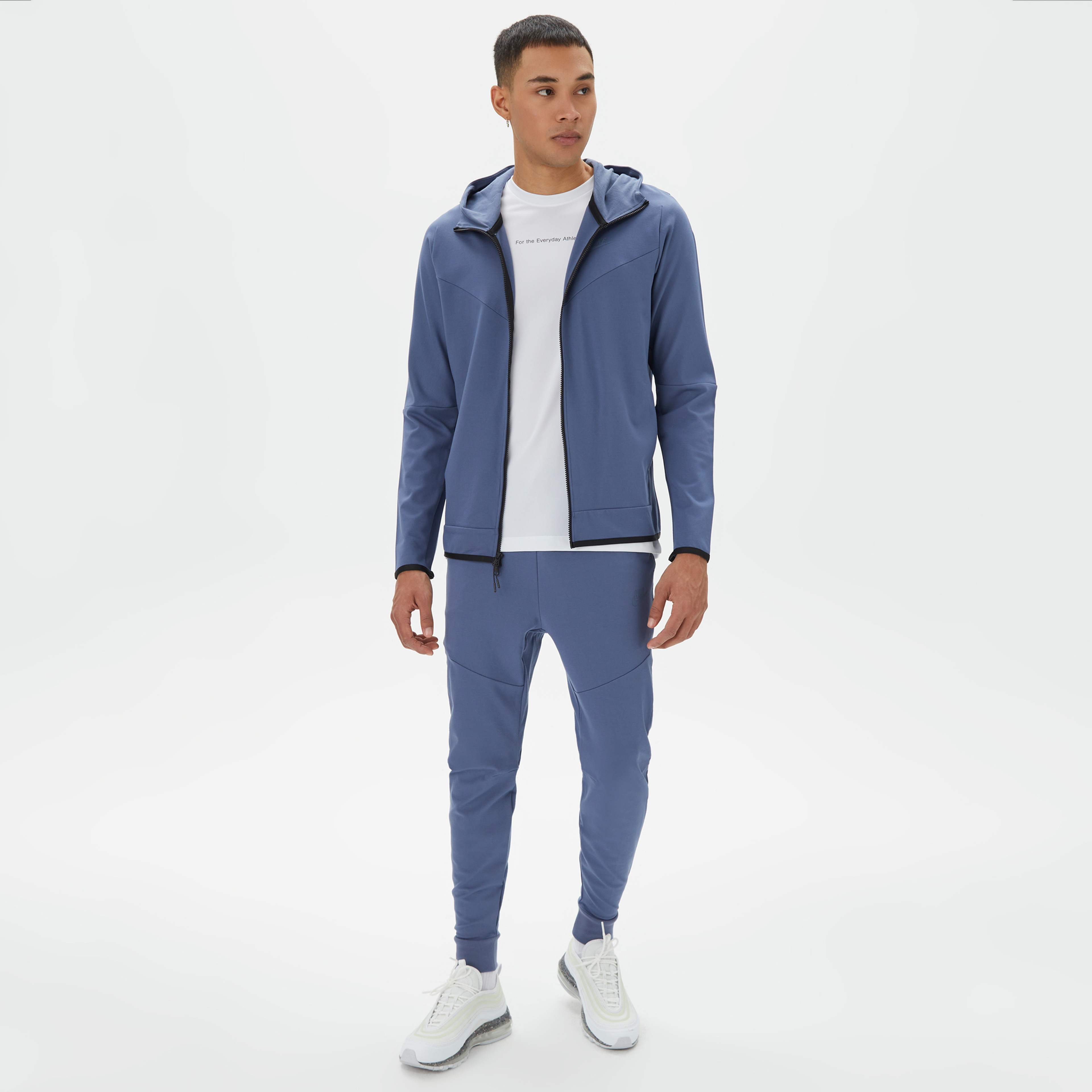 Nike Tech Lightweight Erkek Mavi Eşofman Altı