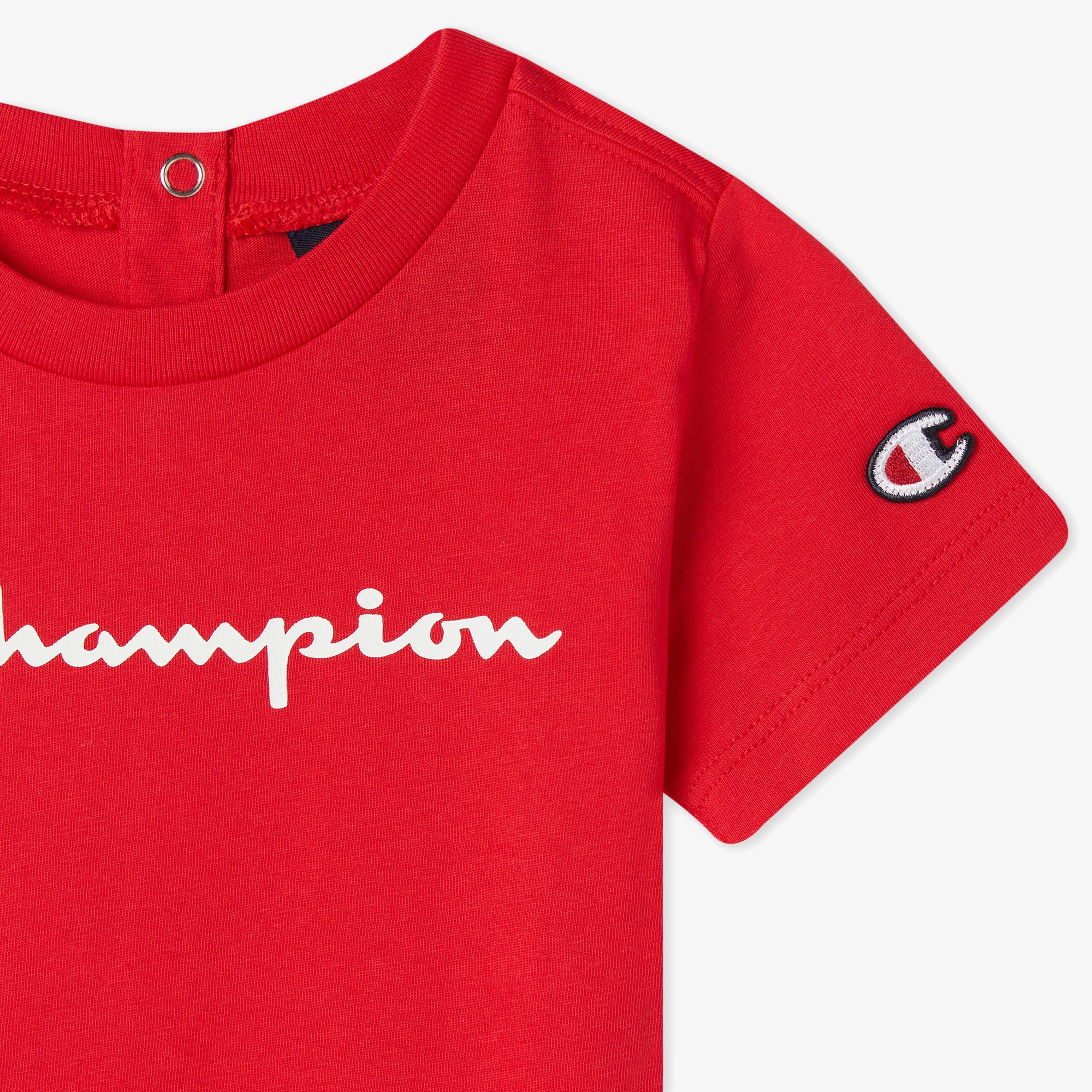 Champion Set Bebek Kırmızı Eşofman Takımı