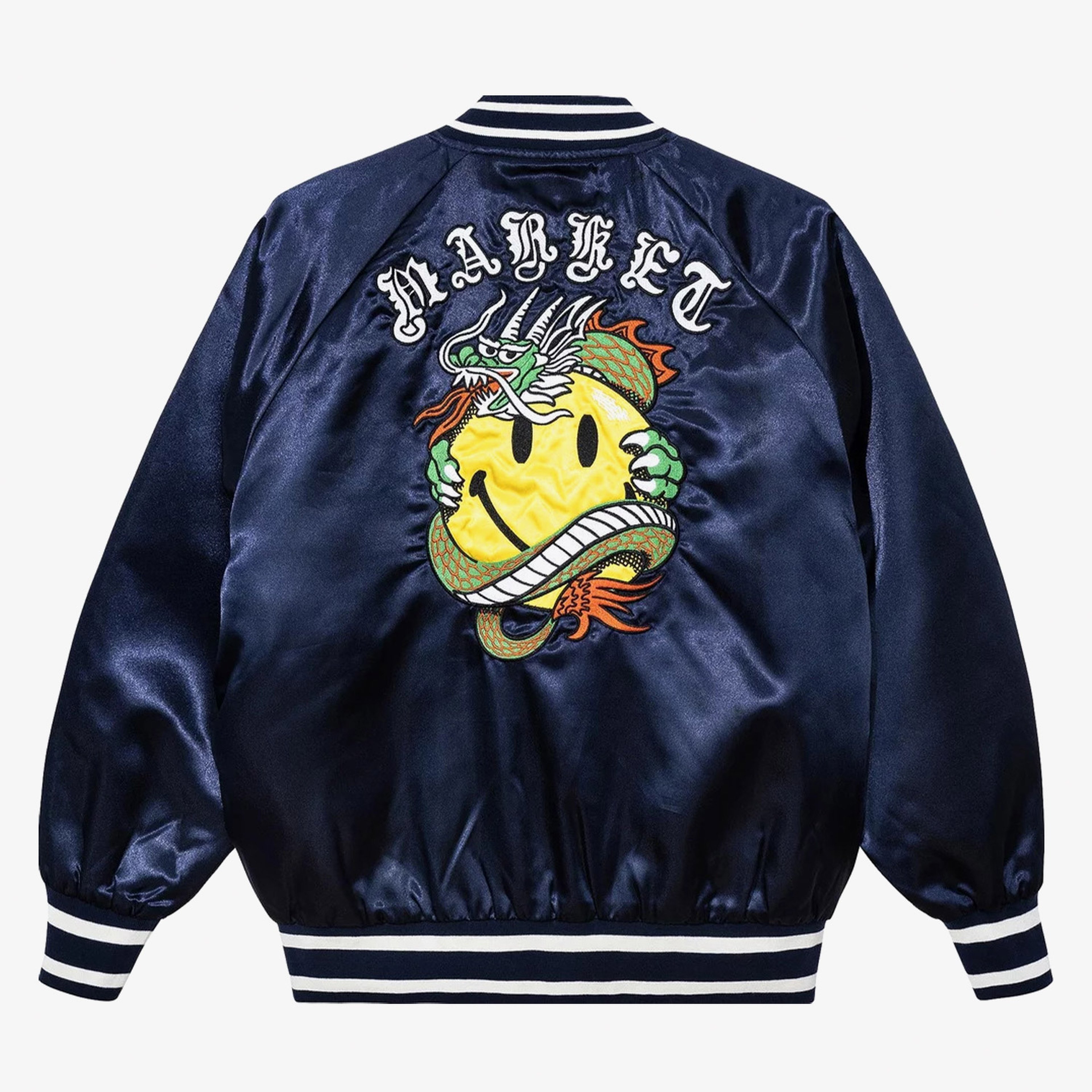 Market Smiley Souvenir Erkek Lacivert Ceket