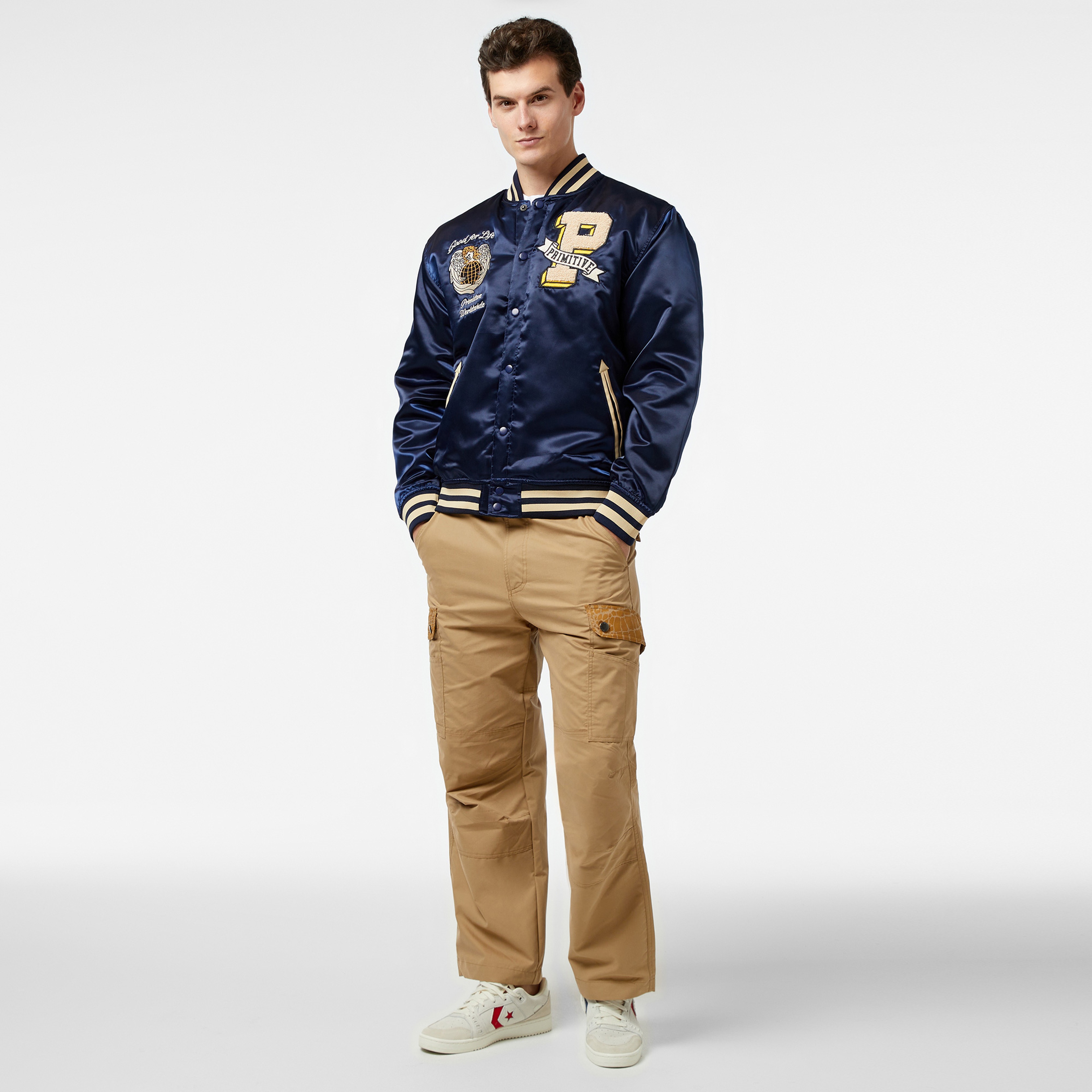 Primitive Altar Varsity Erkek Lacivert Ceket