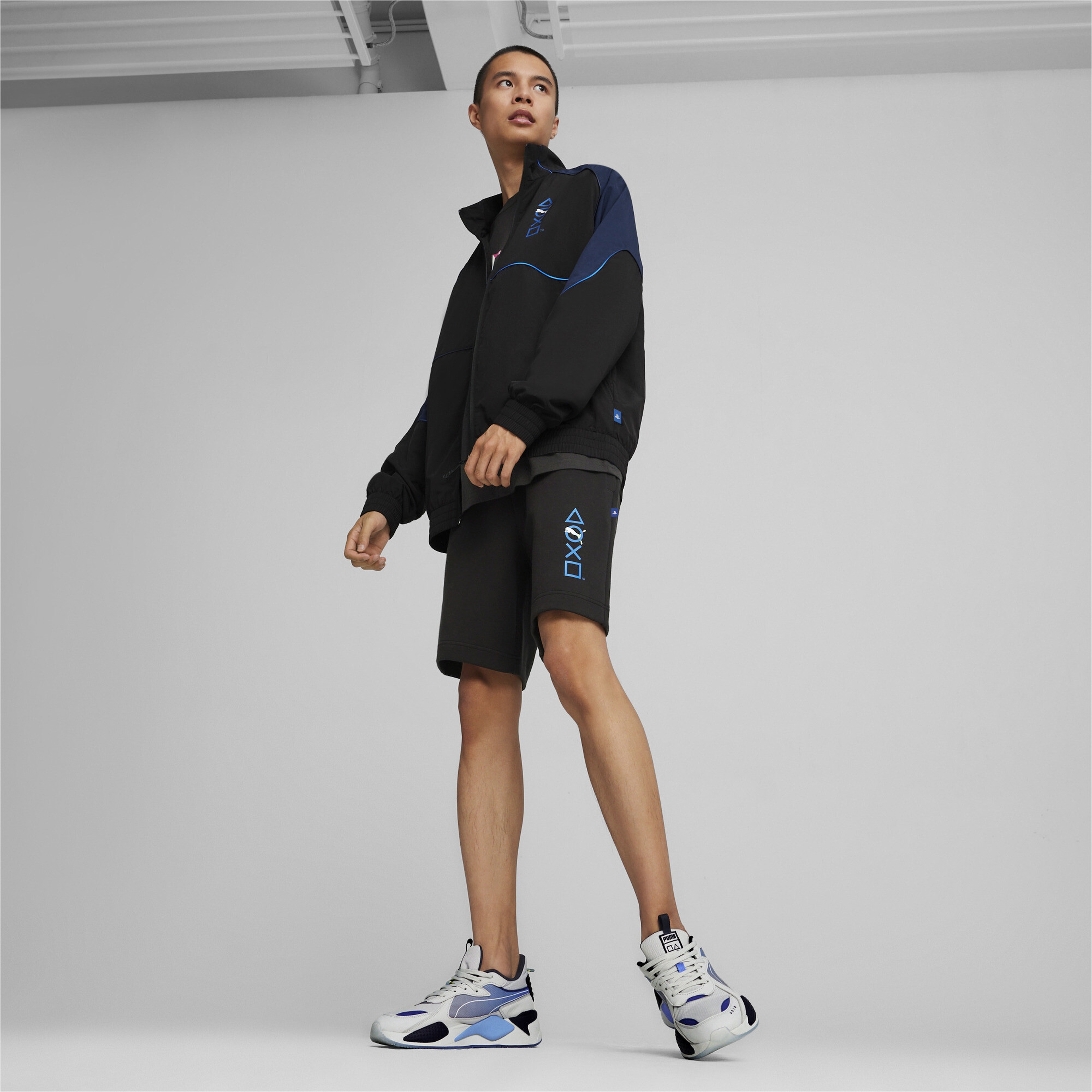 Puma X Playstation Erkek Siyah Ceket