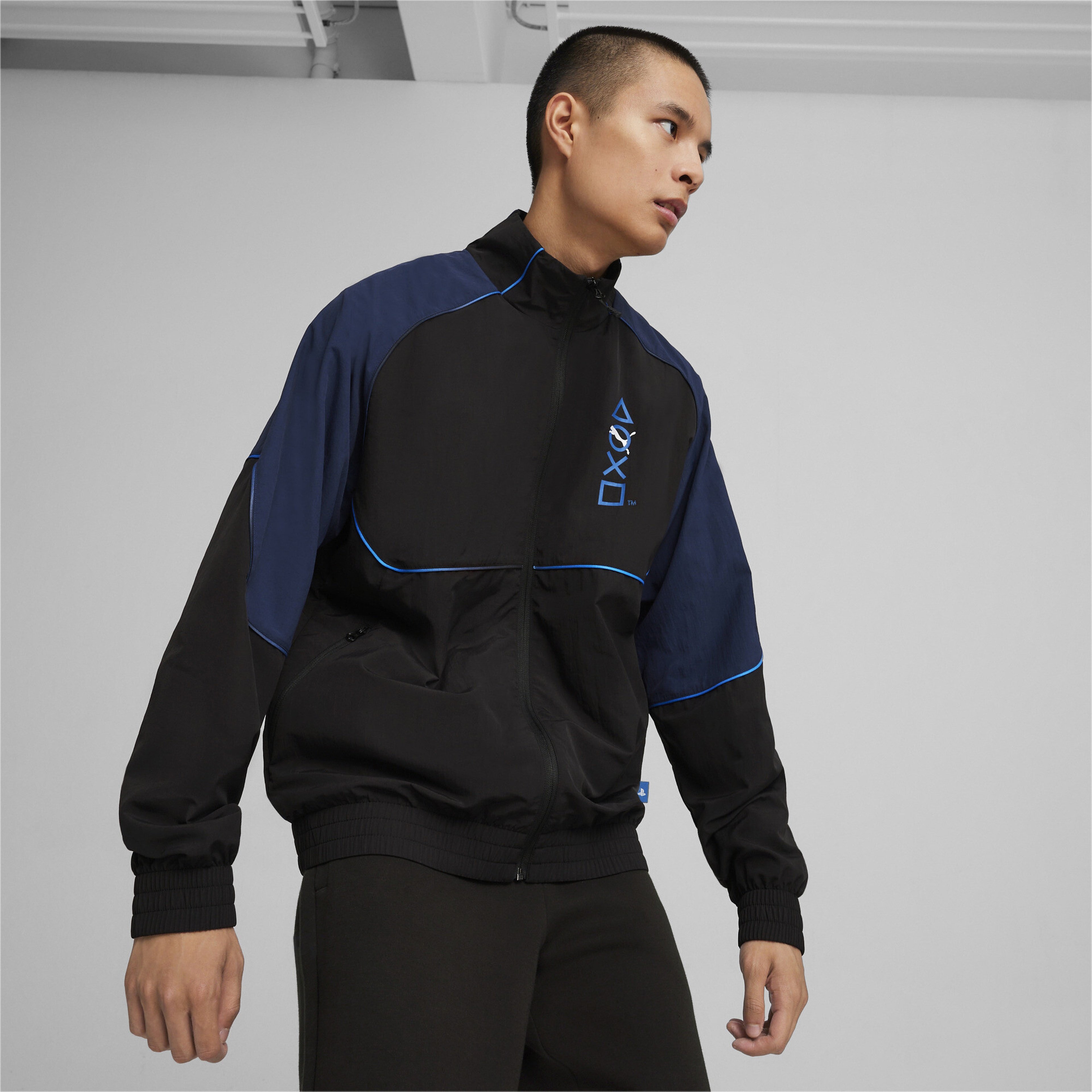 Puma X Playstation Erkek Siyah Ceket
