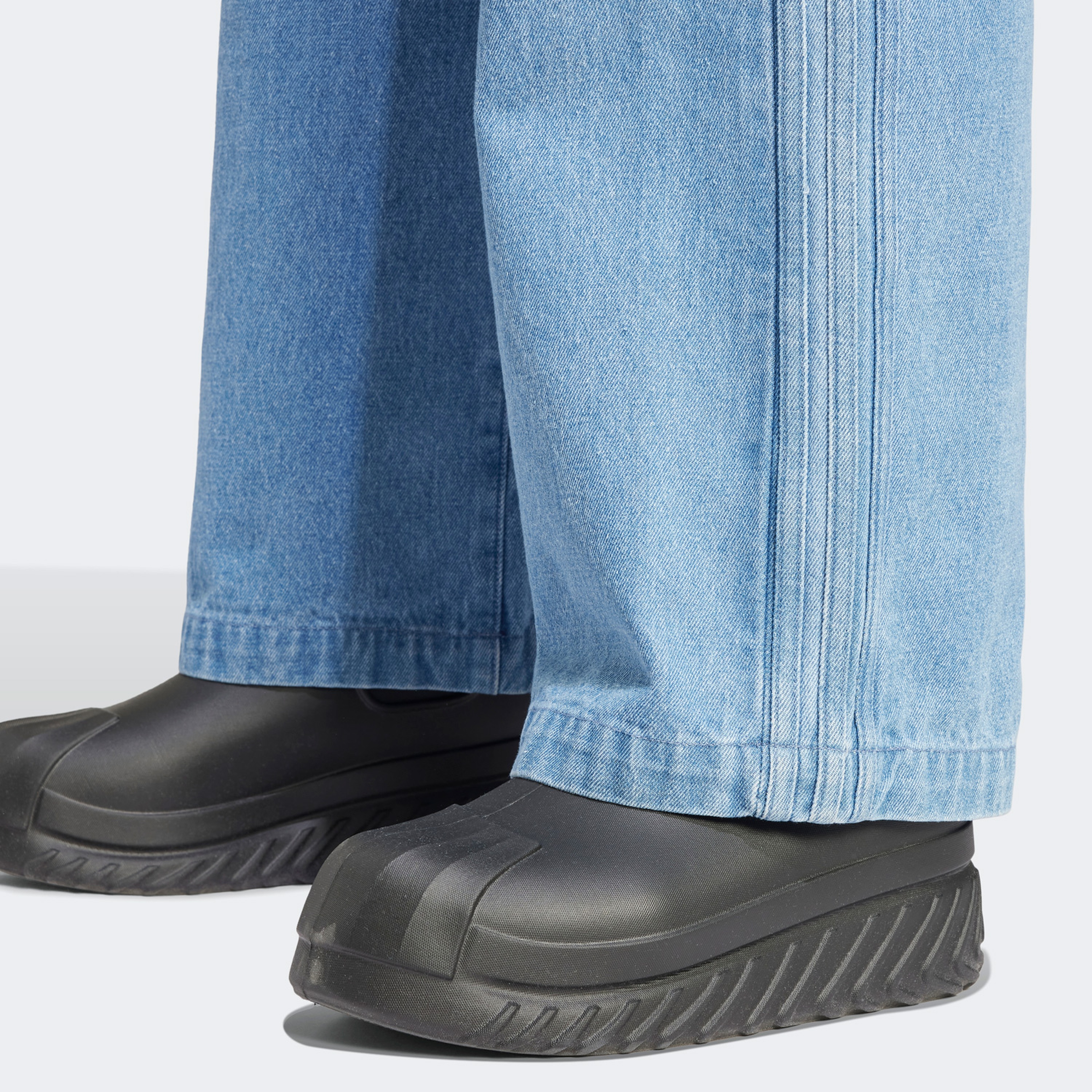 adidas Originals 3 Stripe Jeans Kadın Mavi Pantolon