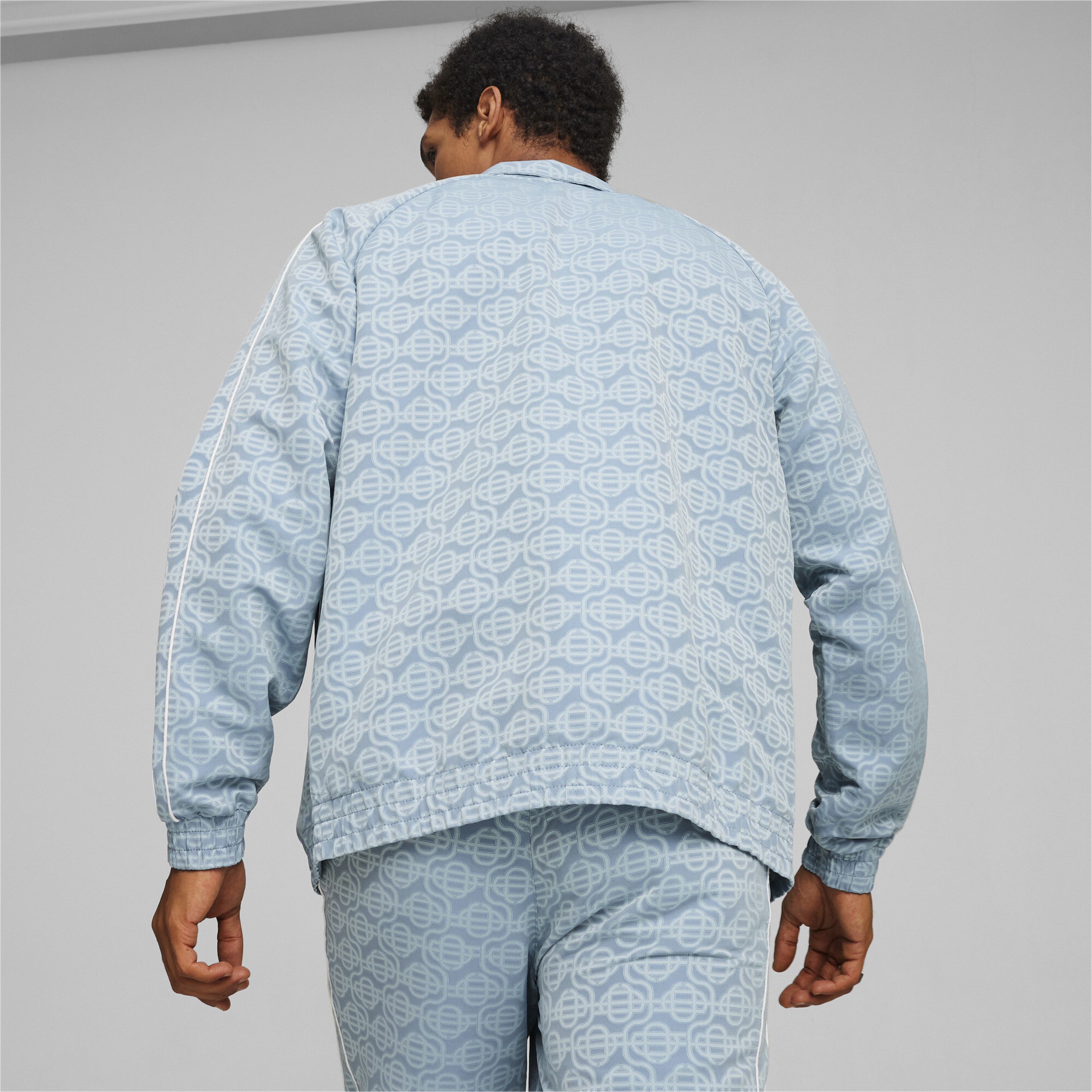 Puma X Ptc T7 Aop Erkek Mavi Eşofman Üstü