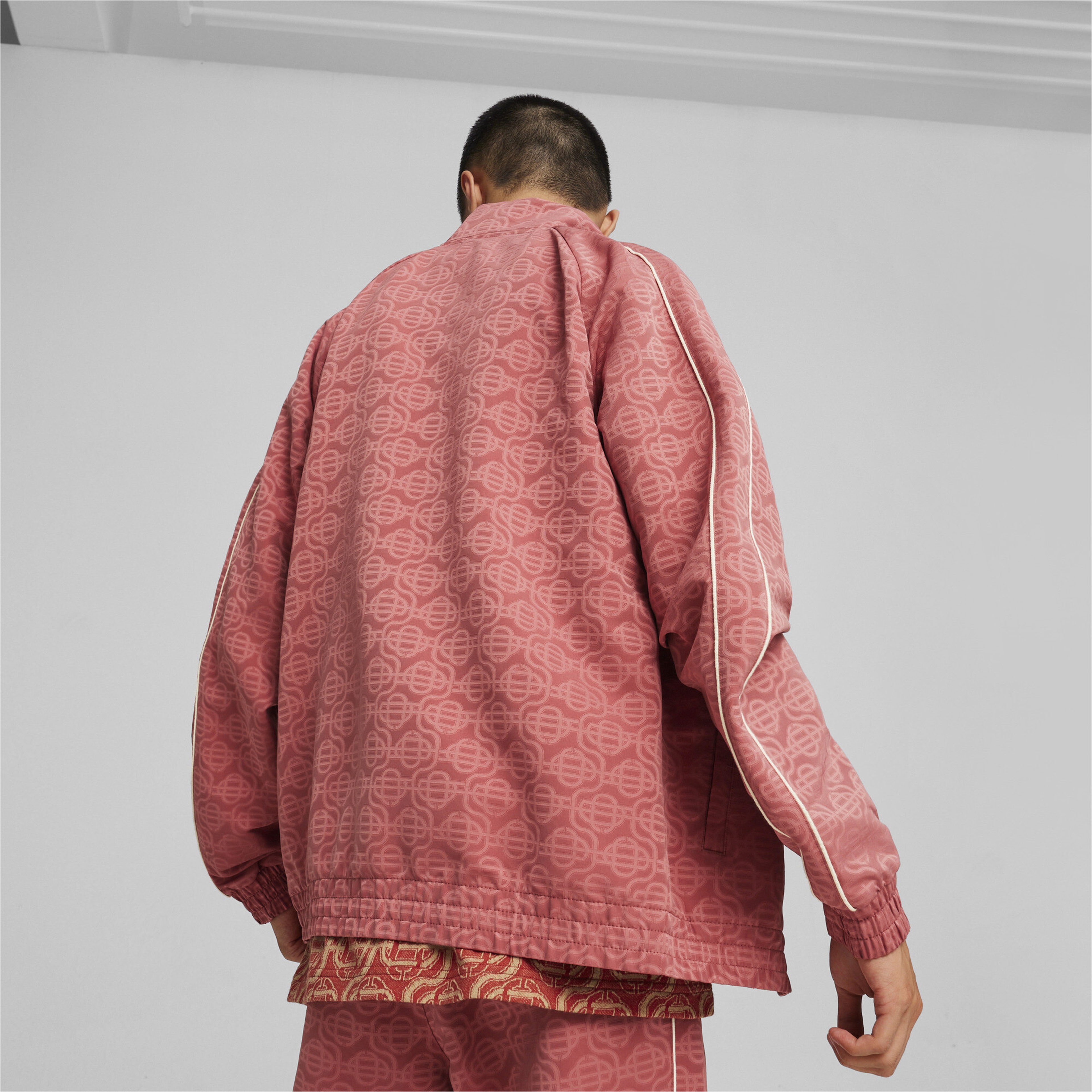 Puma X Ptc T7 Aop Erkek Kırmızı Eşofman Üstü