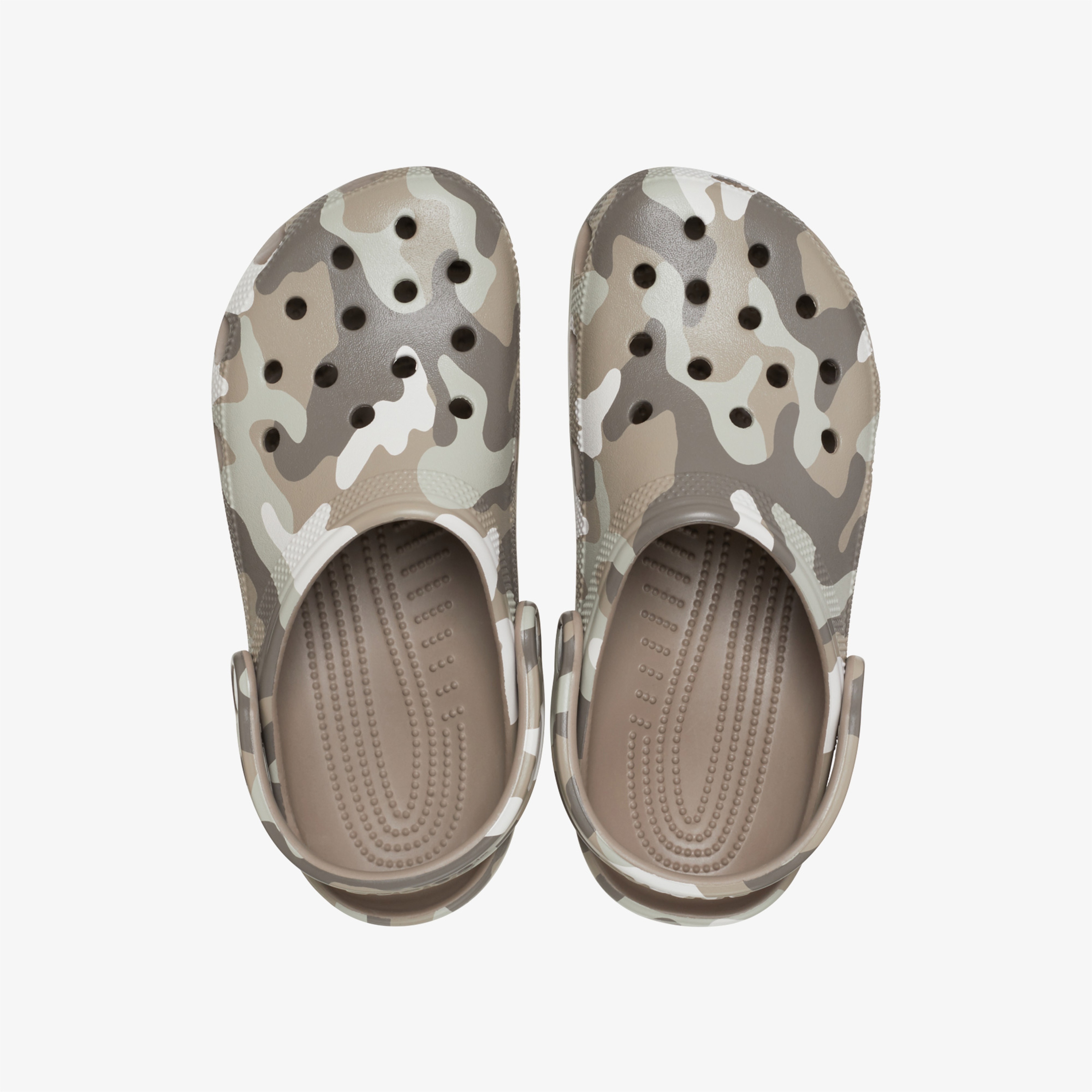 Crocs Classic Printed Camo Erkek Krem Terlik