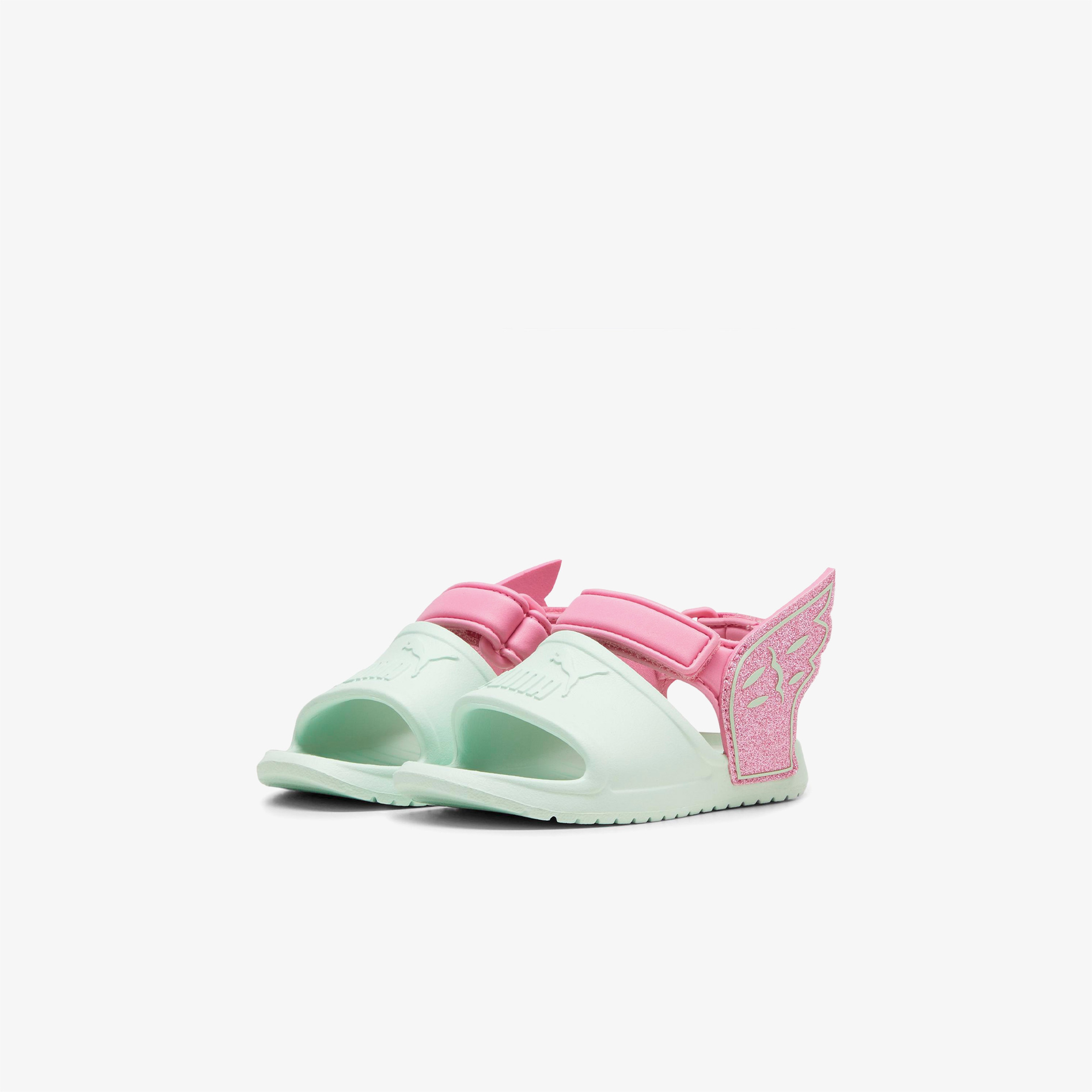 Puma Divecat V2 injex Hero Bebek Yeşil/Pembe Sandalet