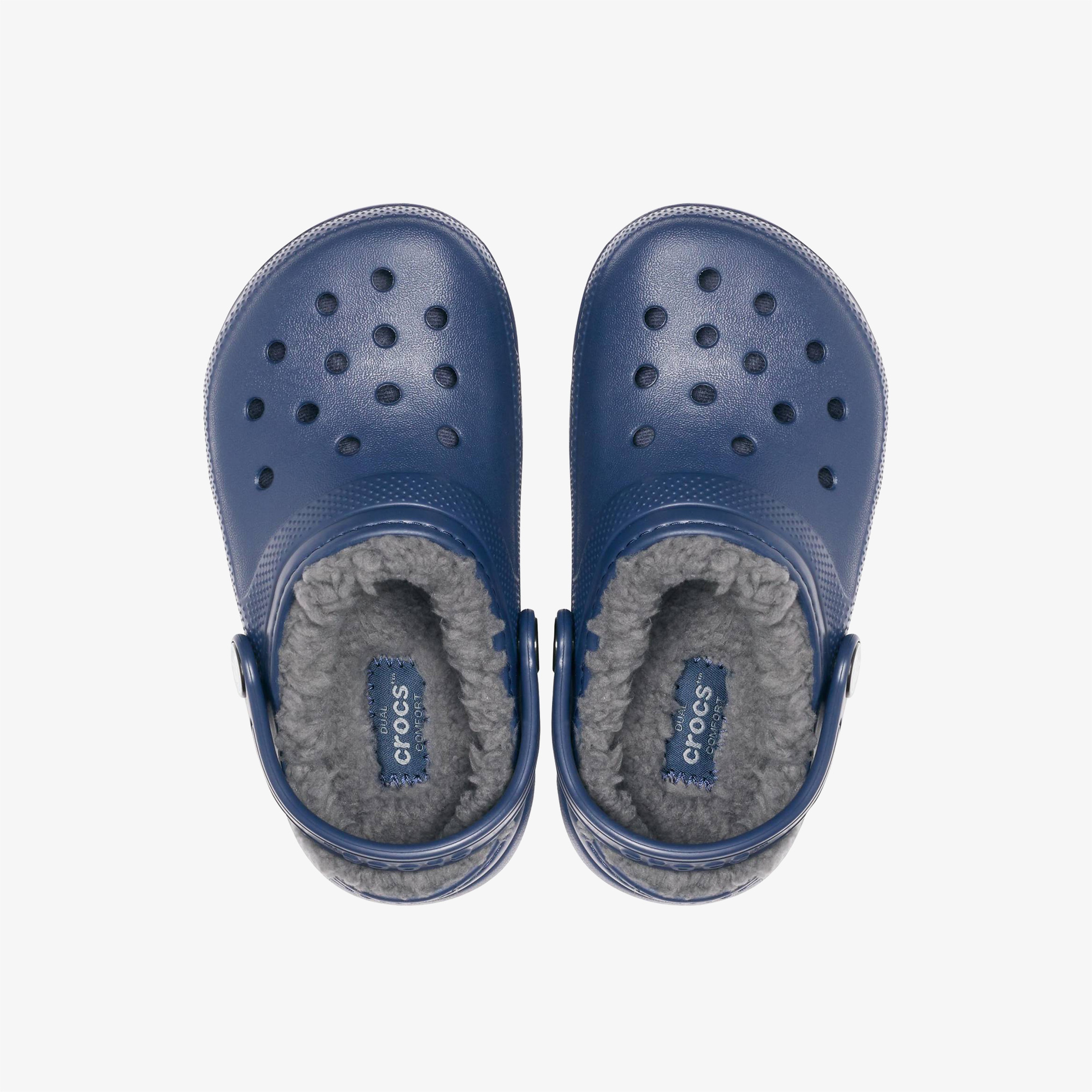 Crocs Classic Lined Clog Çocuk Lacivert Terlik