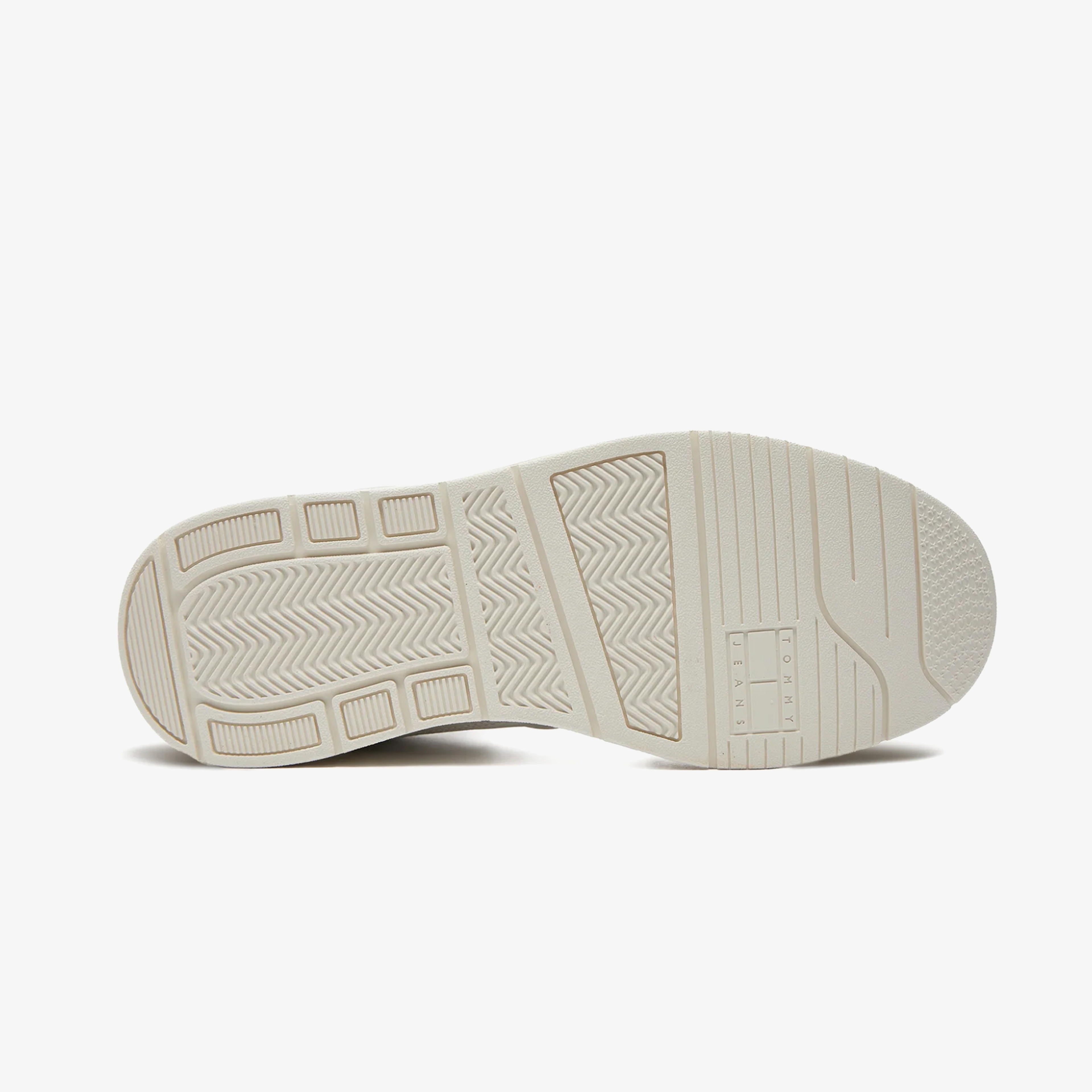 Tommy Jeans Basket Mid Top Erkek Beyaz Sneaker